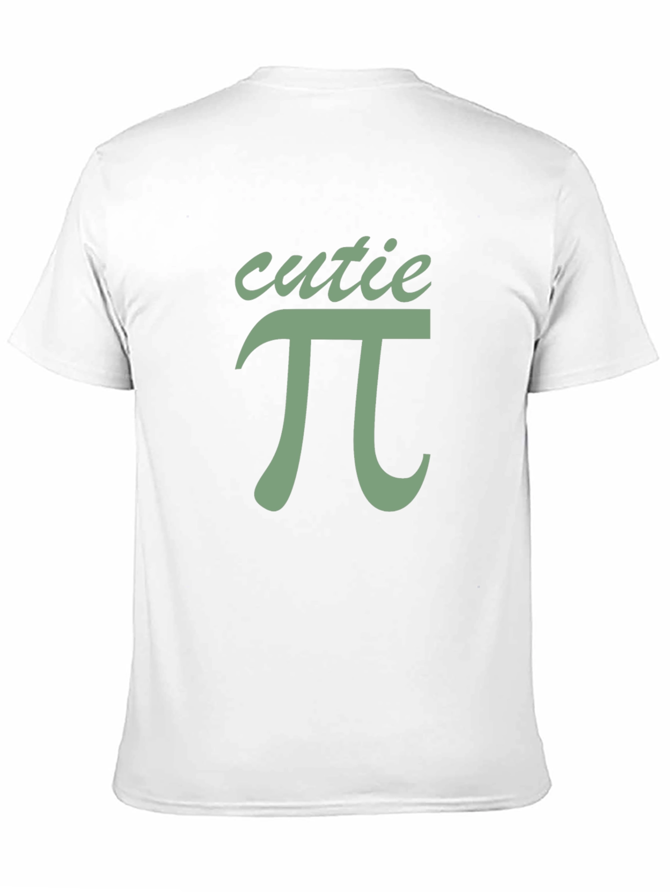 Cutie Pi Math Humor Graphic T-Shirt
