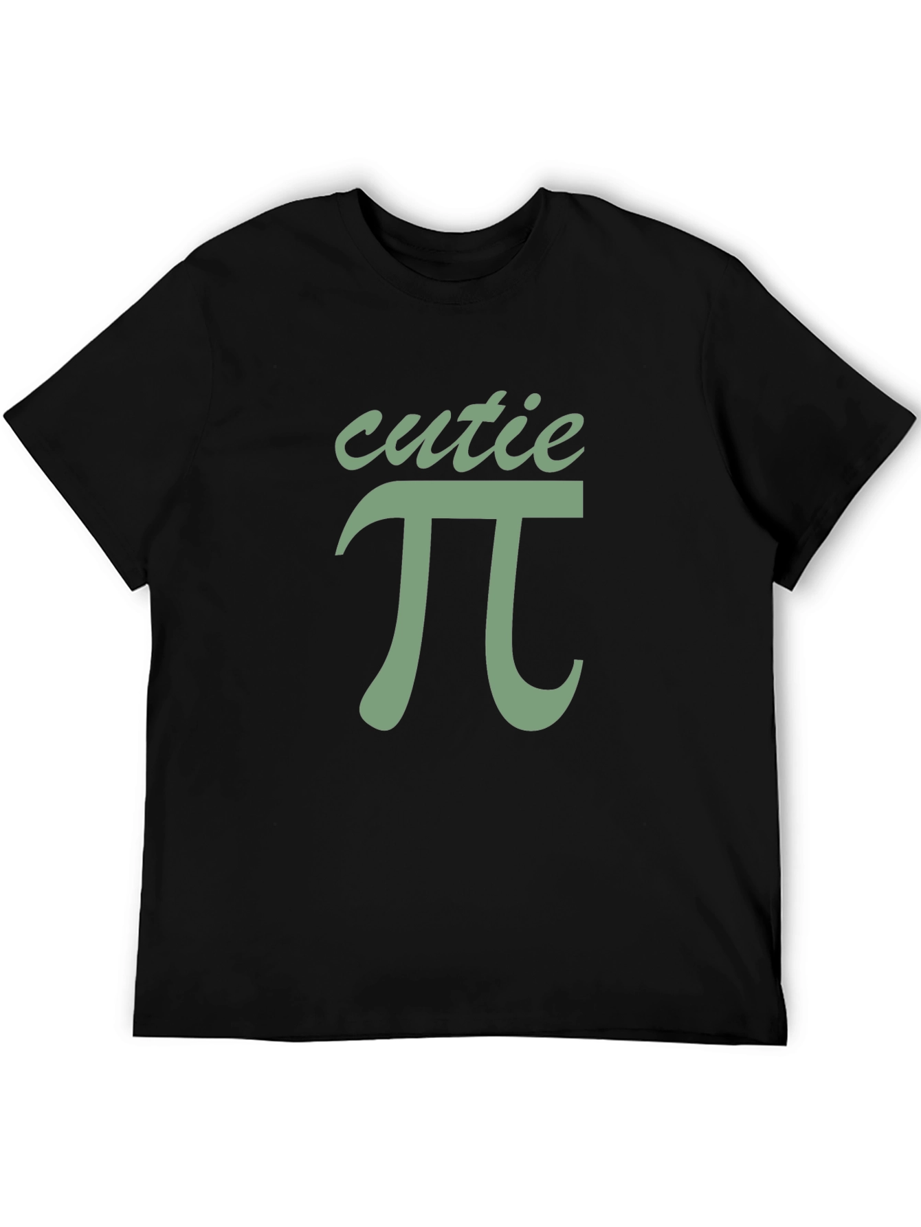 Cutie Pi Math Humor Graphic T-Shirt