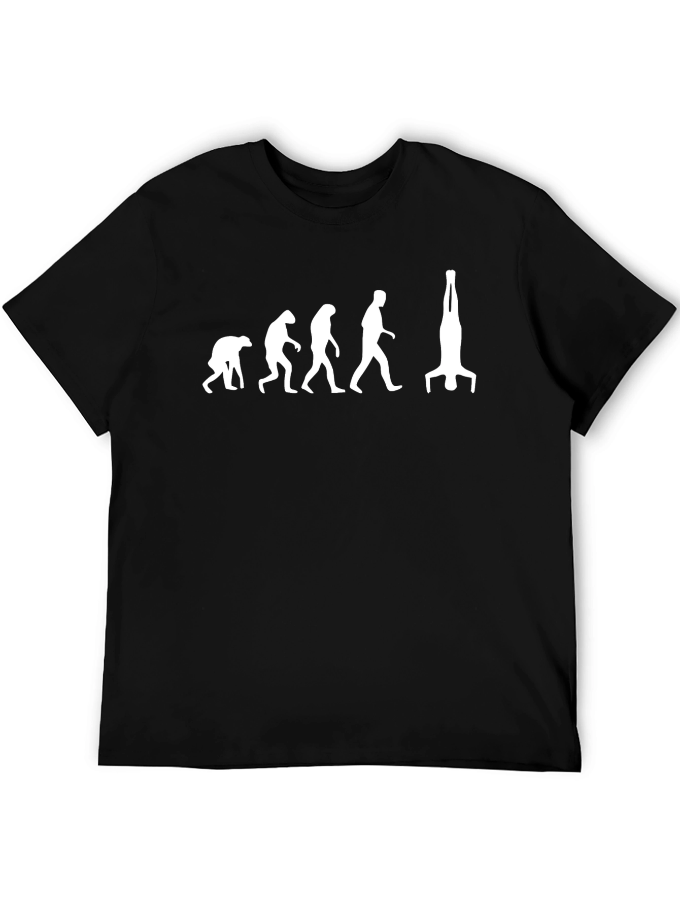 Evolution Handstand T-Shirt - Yoga Lover Tee