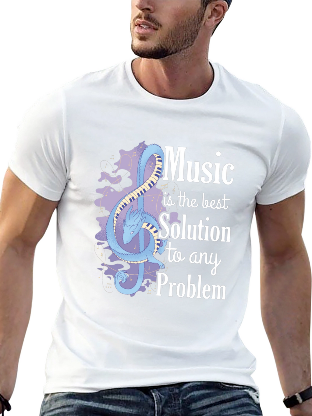 Music is the Best Solution T-Shirt