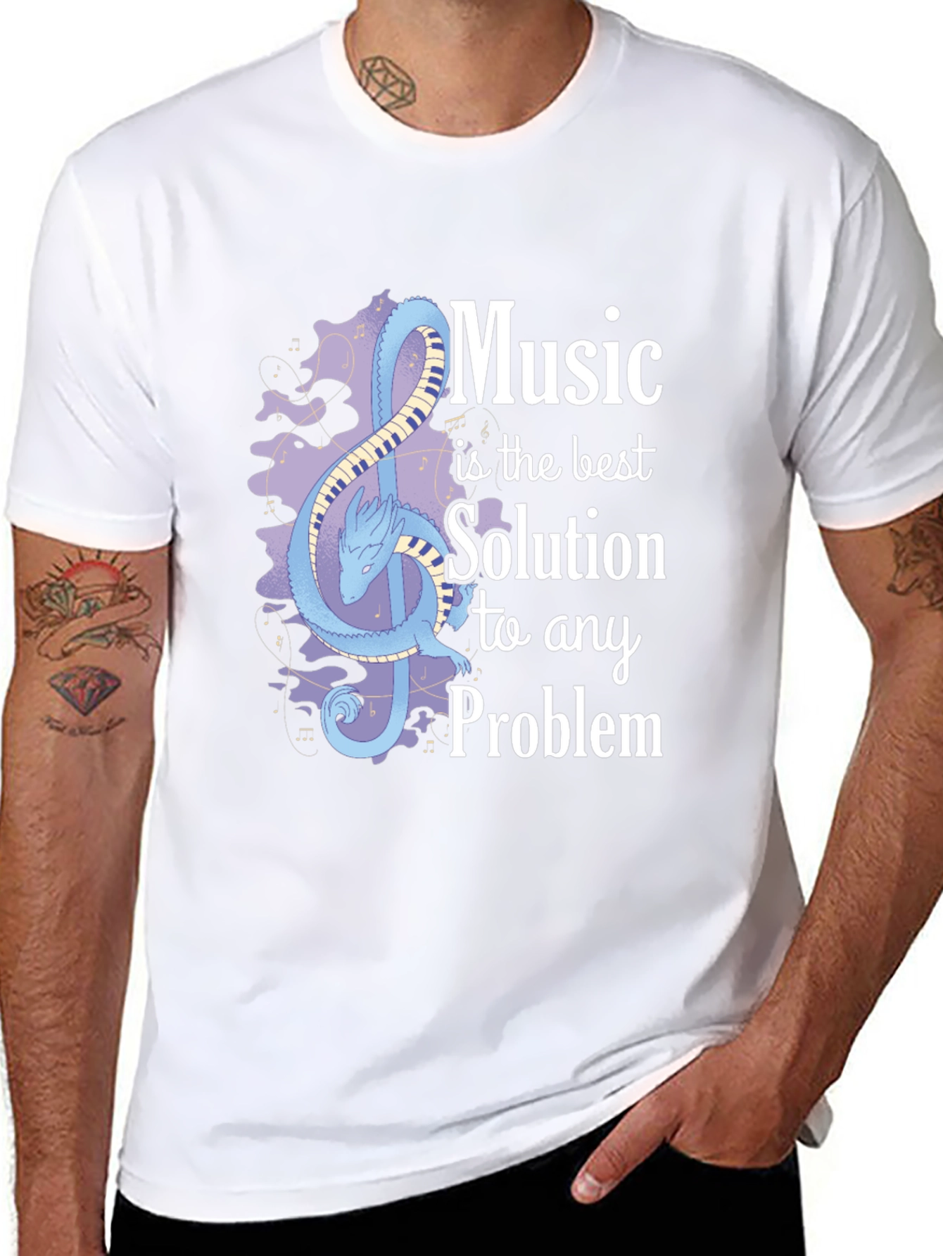 Music is the Best Solution T-Shirt