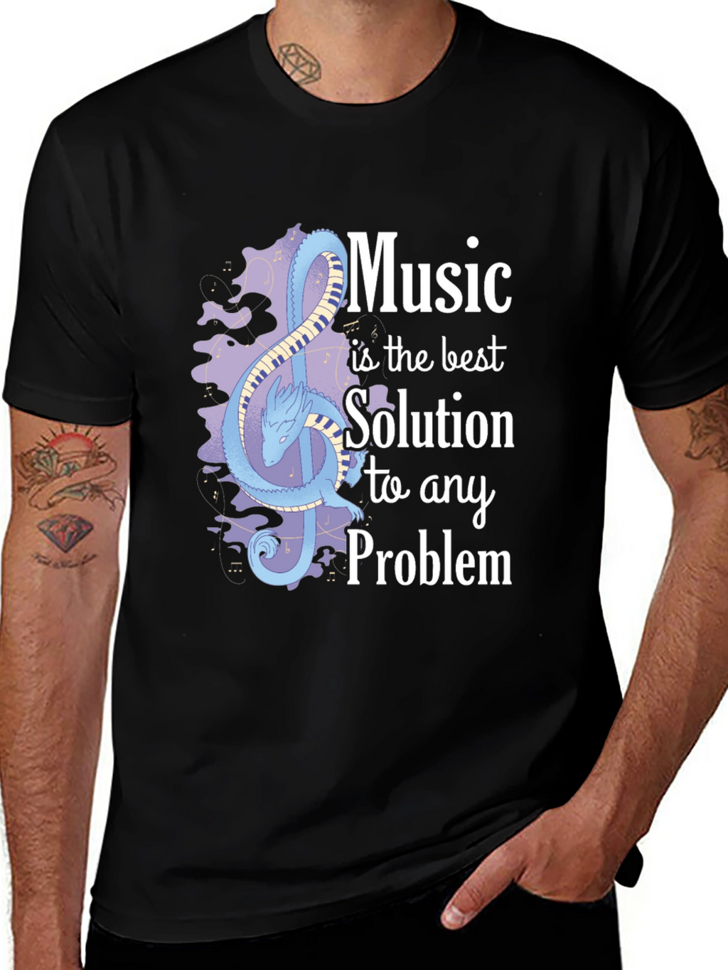 Music is the Best Solution T-Shirt