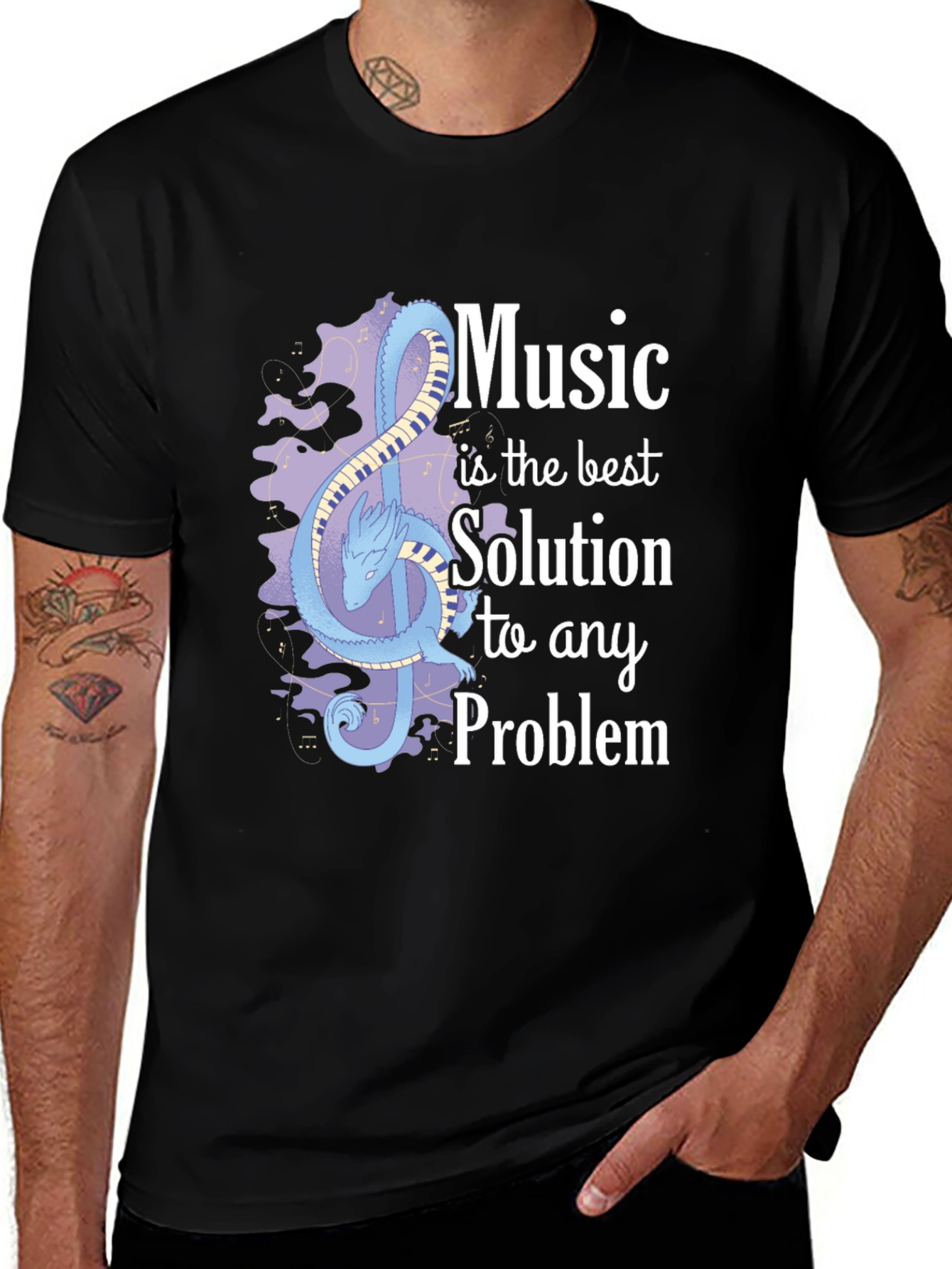 Music is the Best Solution T-Shirt