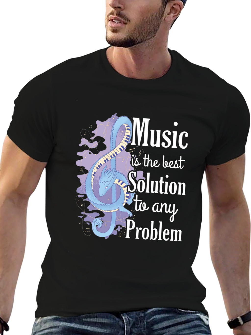 Music is the Best Solution T-Shirt