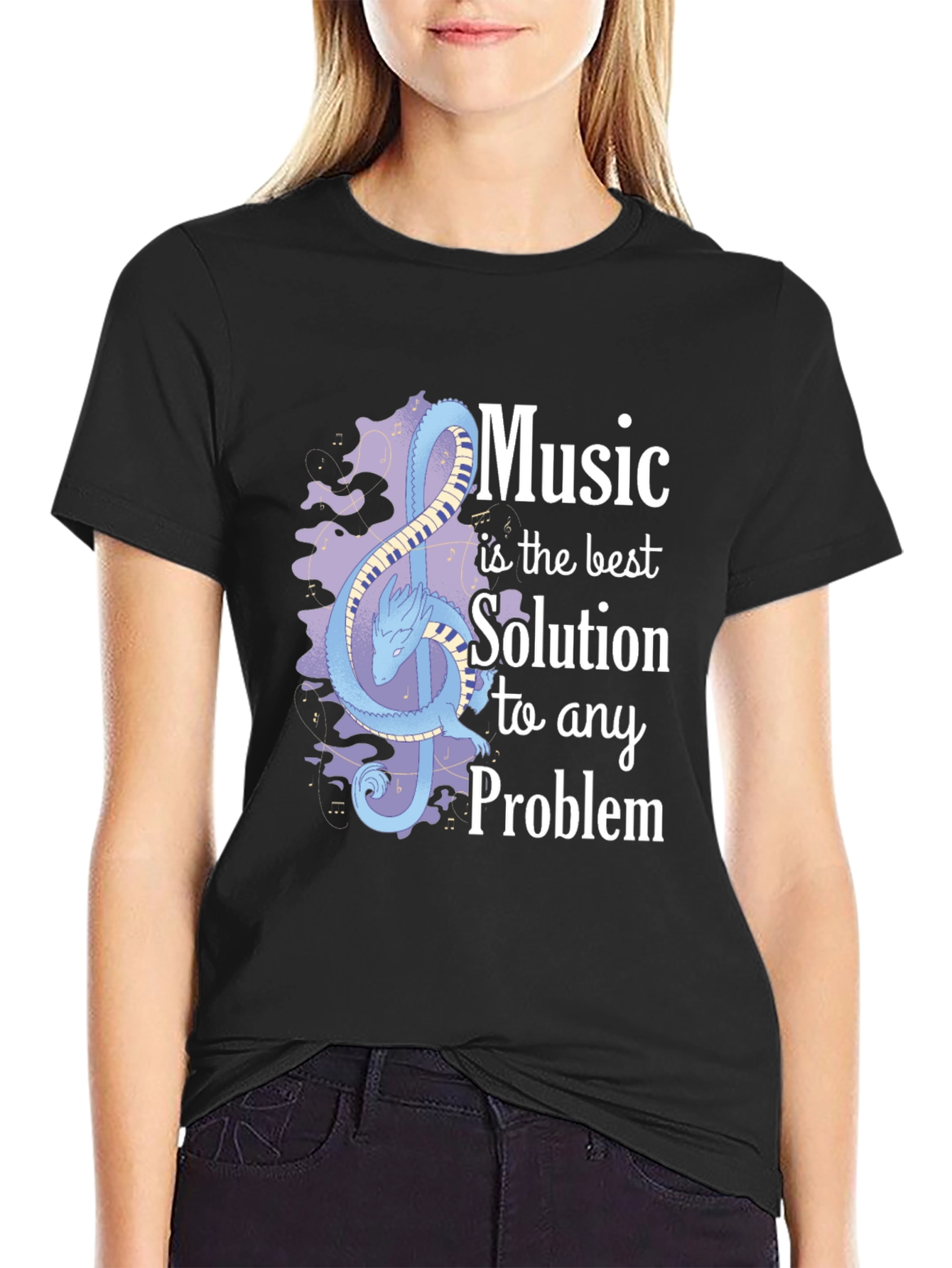 Music is the Best Solution T-Shirt
