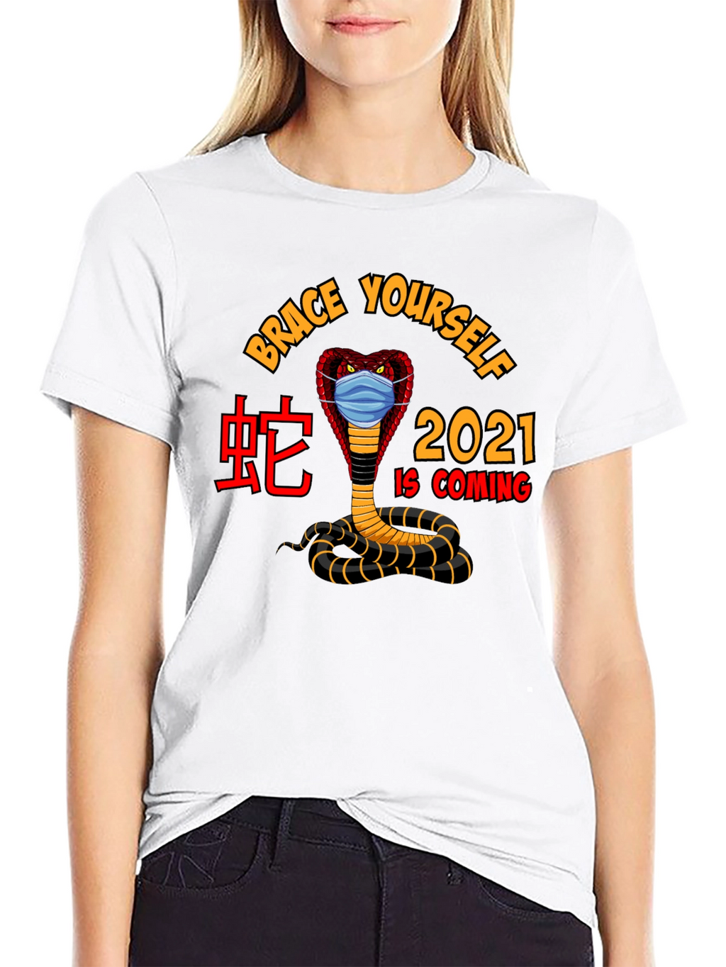 Brace Yourself 2021 Snake T-Shirt
