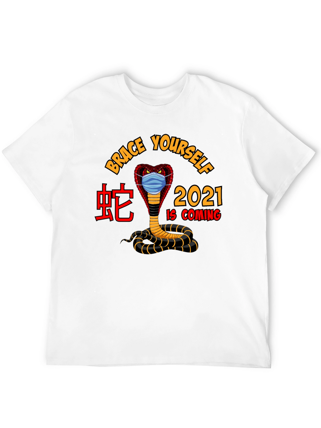 Brace Yourself 2021 Snake T-Shirt