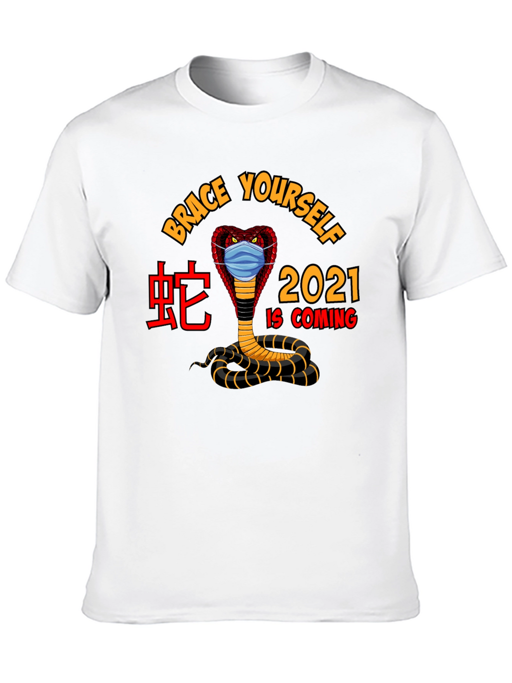 Brace Yourself 2021 Snake T-Shirt