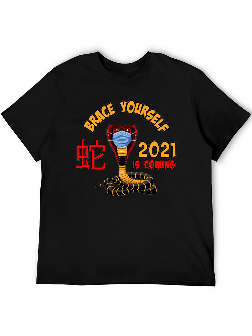 Brace Yourself 2021 Snake T-Shirt