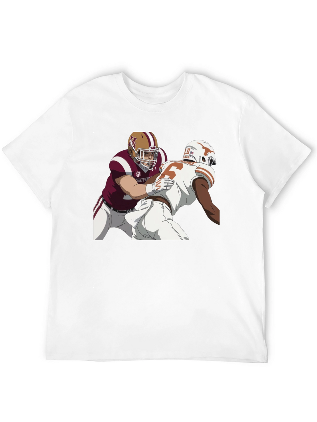 Football Matchup Graphic Tee
