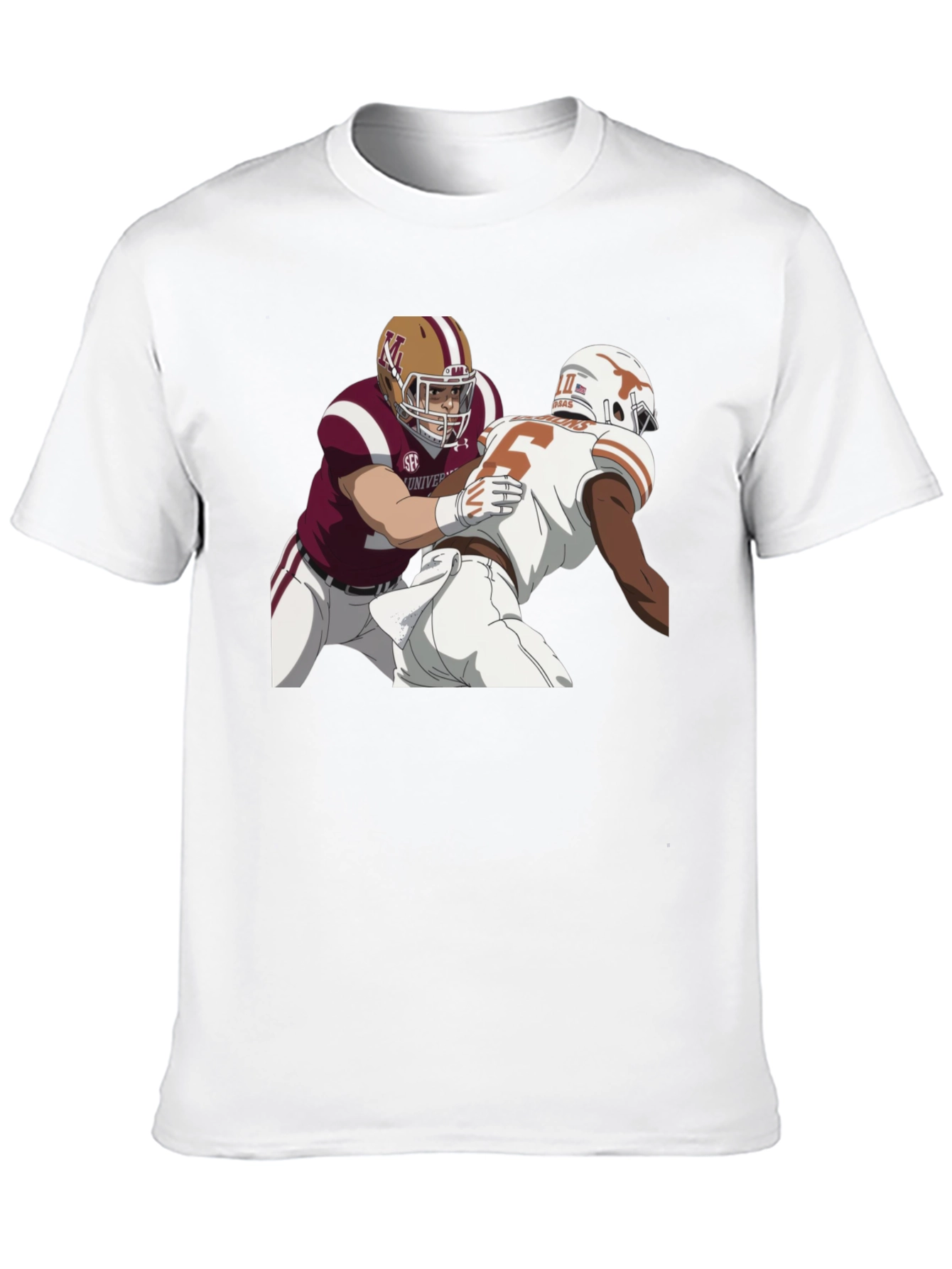 Football Matchup Graphic Tee