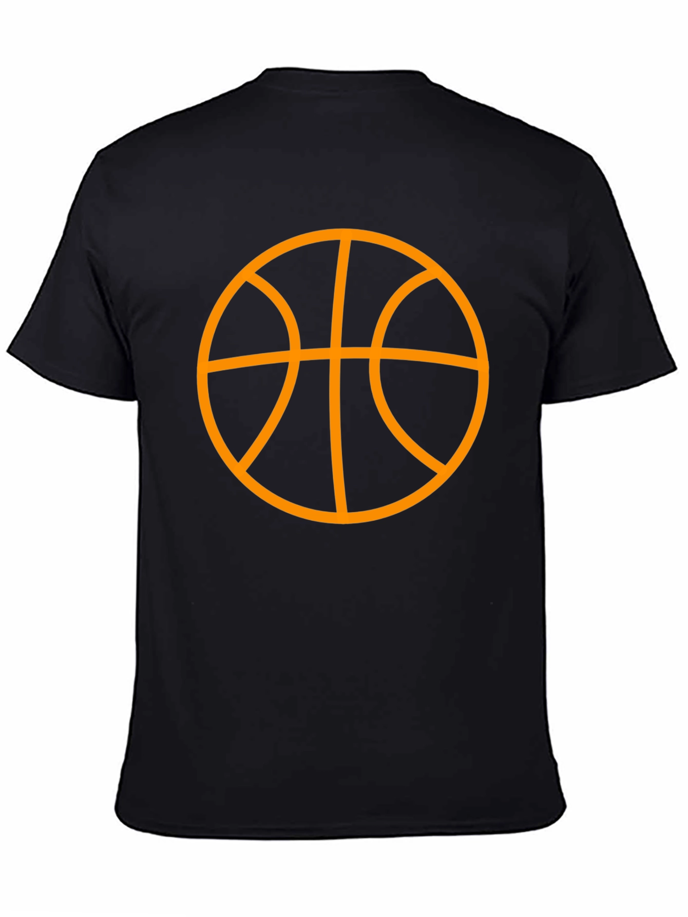 Basketball Graphic T-Shirt - Black