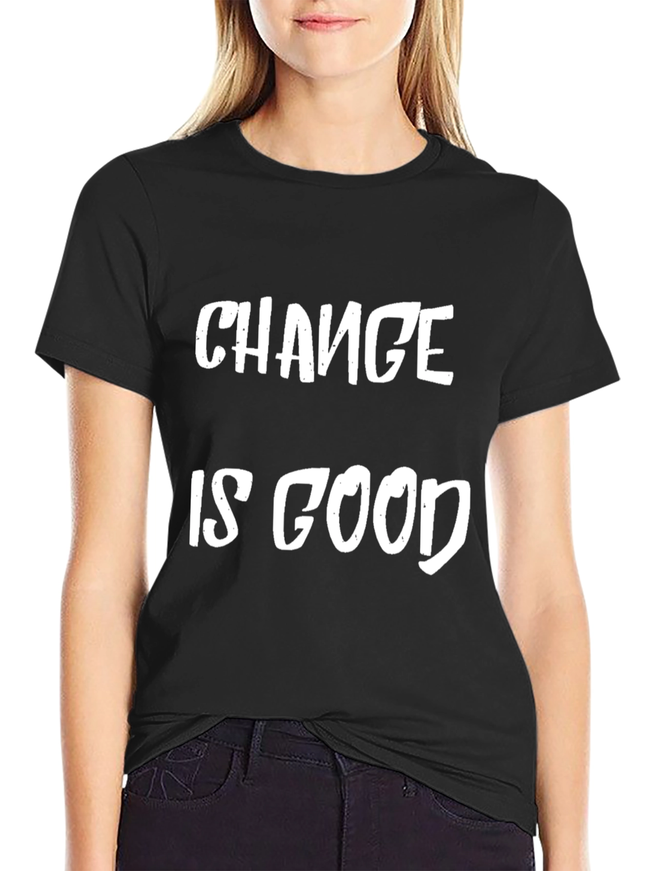 Change Is Good Graphic Tee - Mens Black T-Shirt