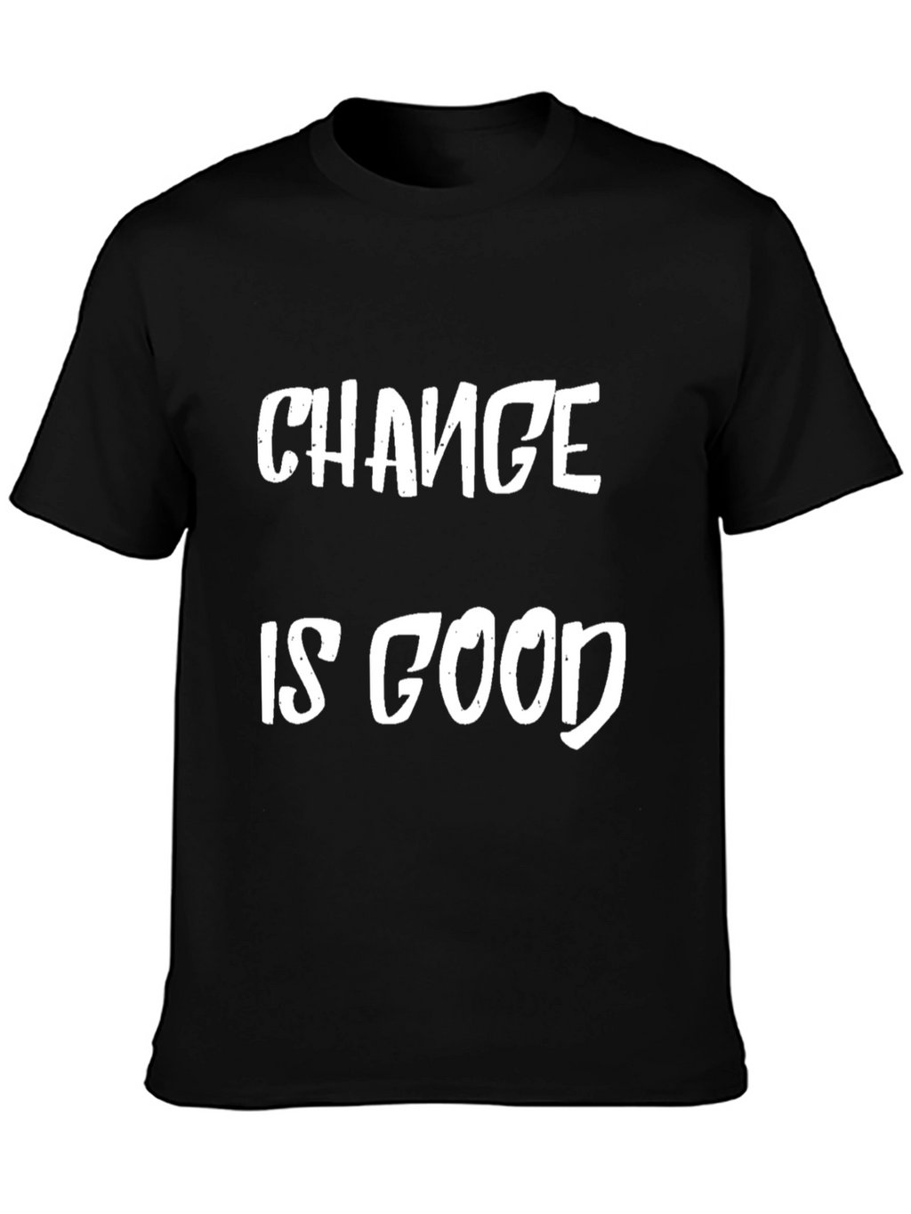 Change Is Good Graphic Tee - Mens Black T-Shirt
