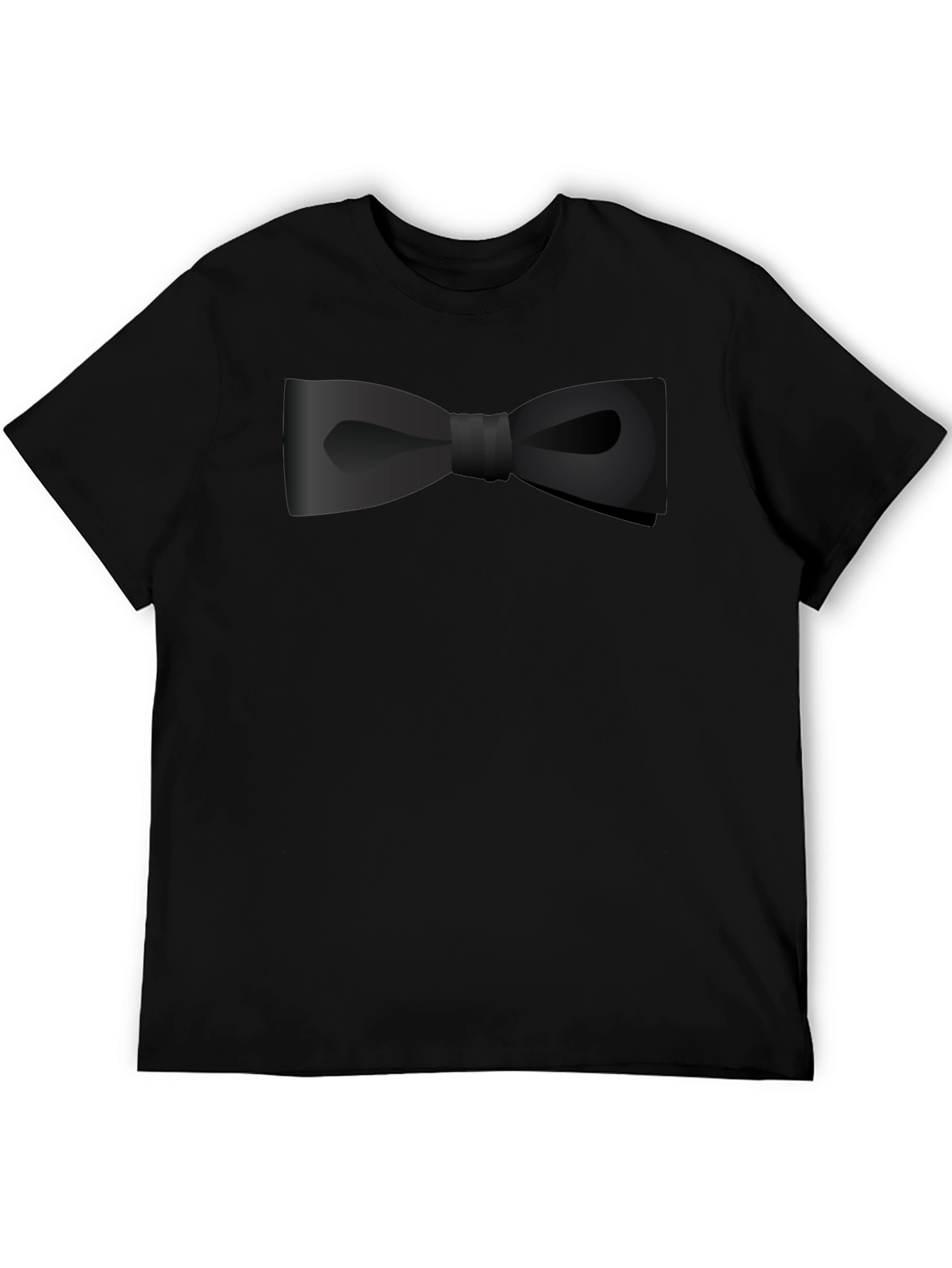 Black Bow Tie Graphic Tee