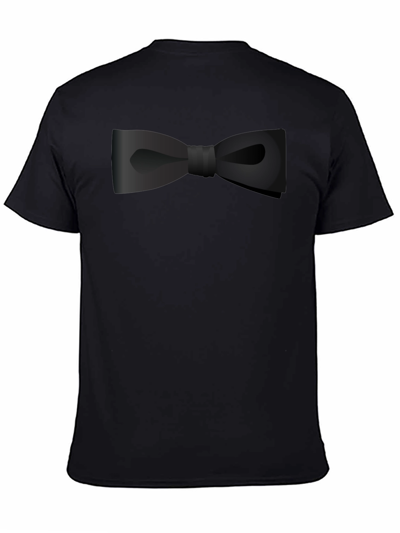 Black Bow Tie Graphic Tee