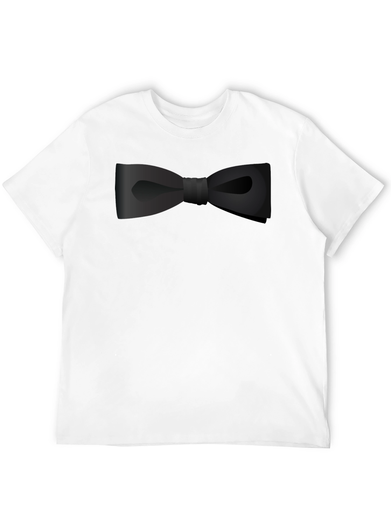 Black Bow Tie Graphic Tee