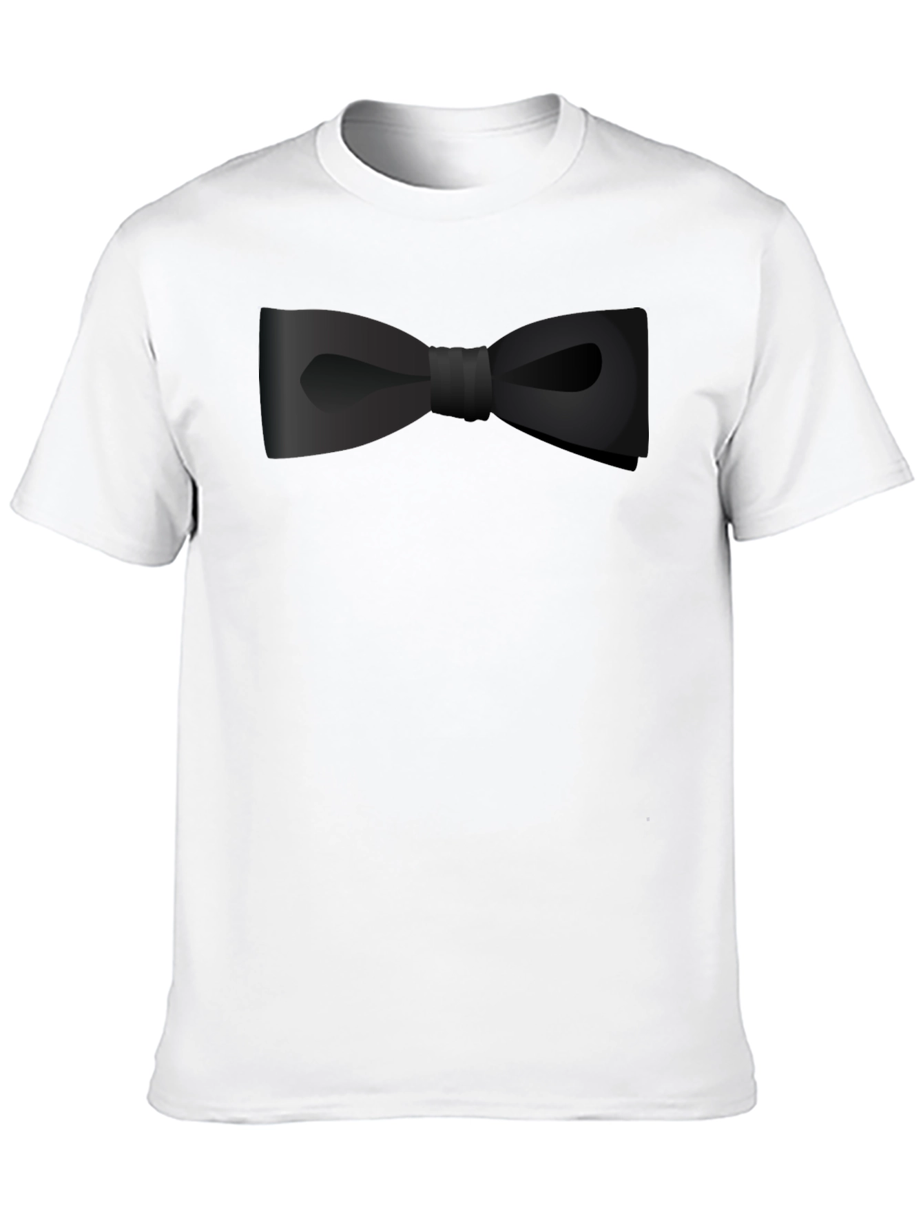 Black Bow Tie Graphic Tee