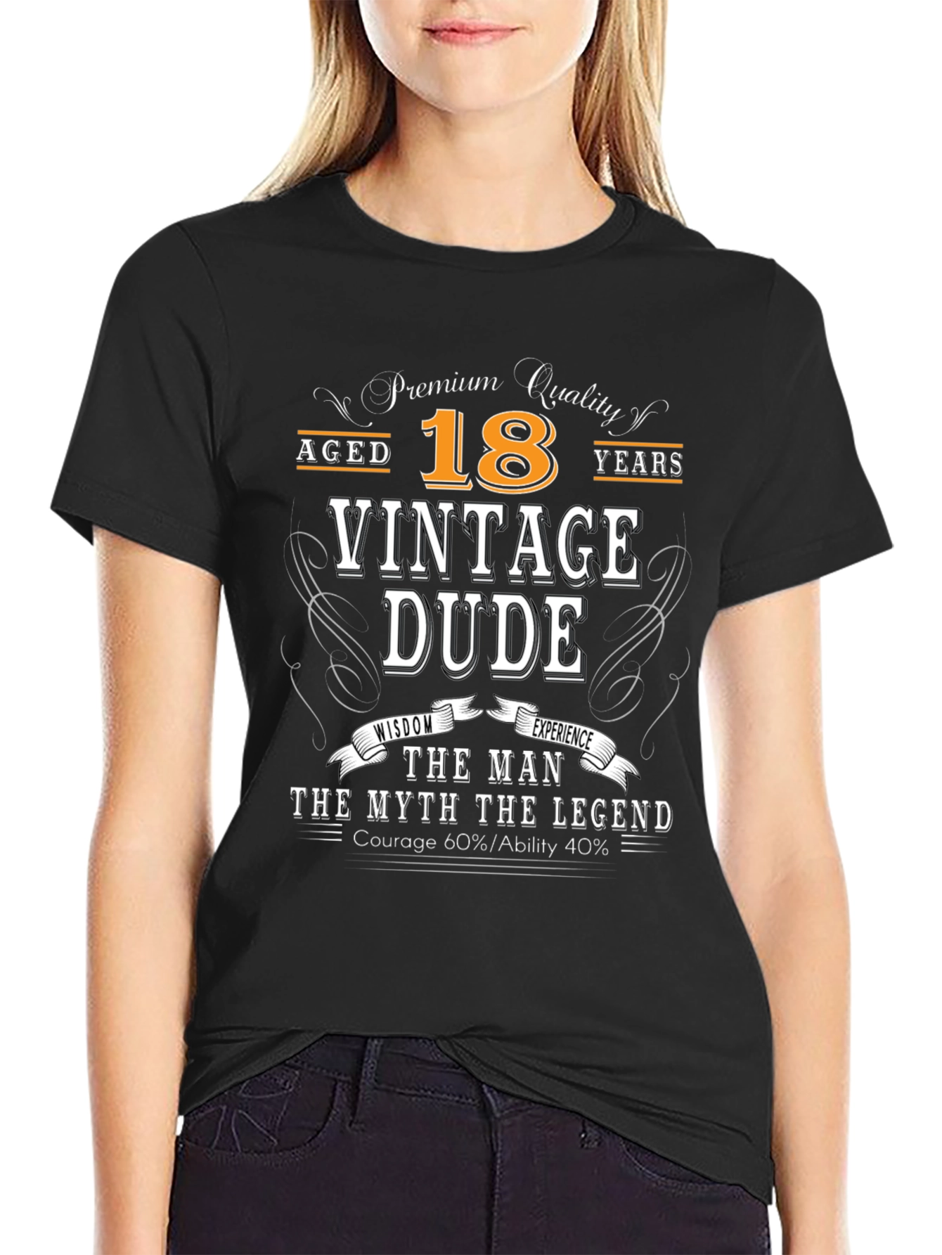 Vintage Dude 18th Birthday T-Shirt