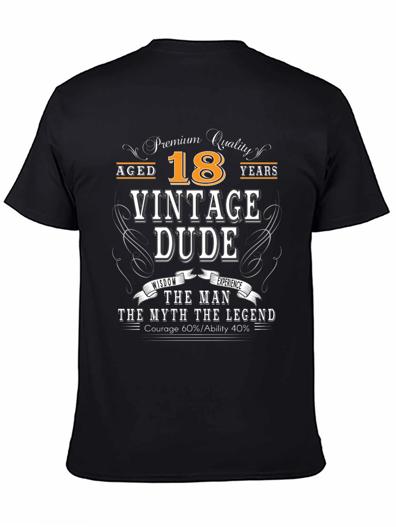 Vintage Dude 18th Birthday T-Shirt