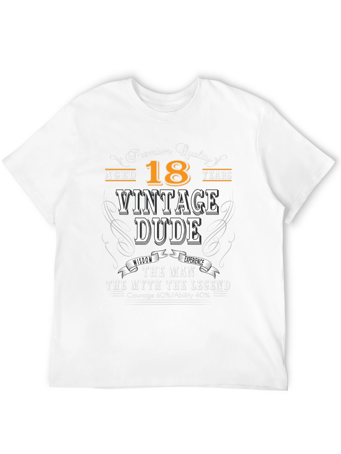 Vintage Dude 18th Birthday T-Shirt