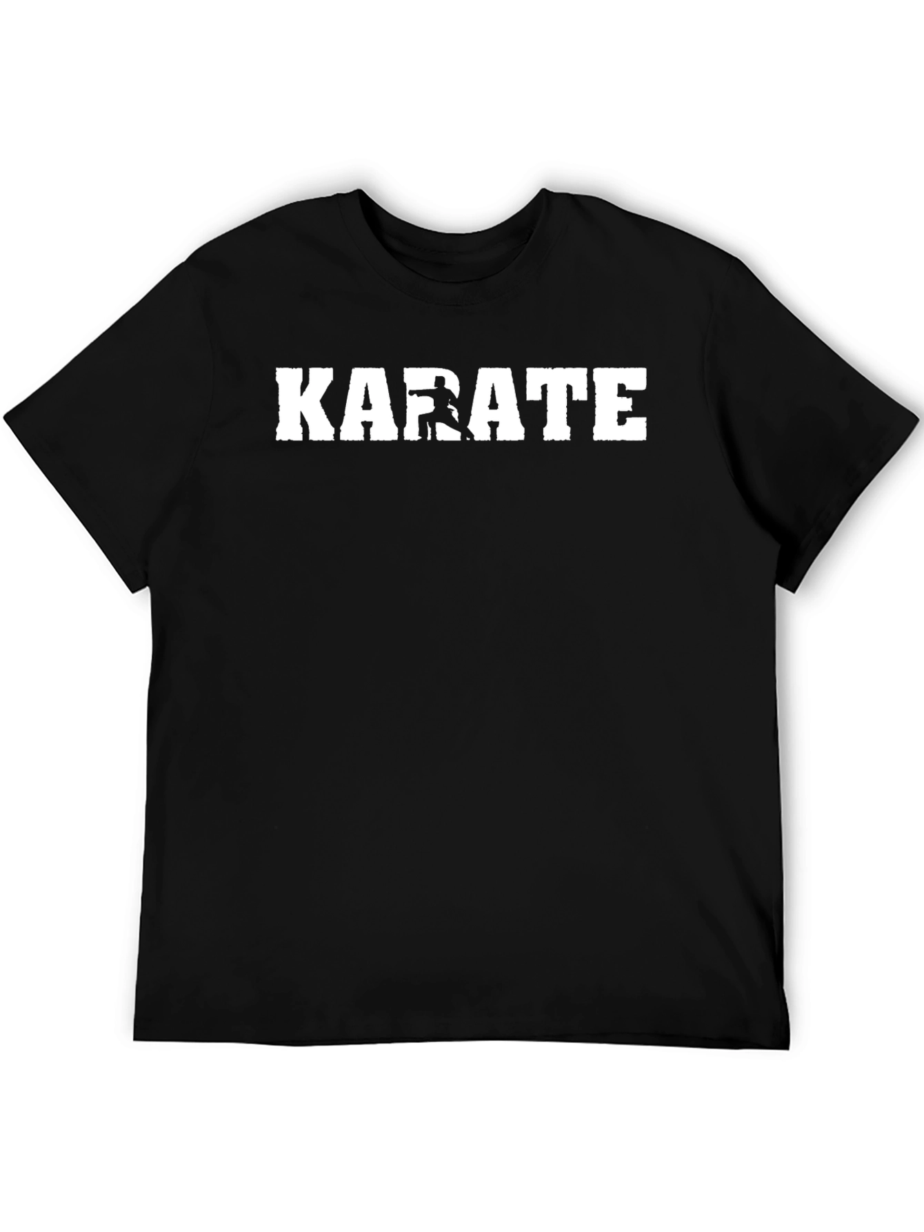 Karate Graphic Tee - Black Martial Arts T-Shirt