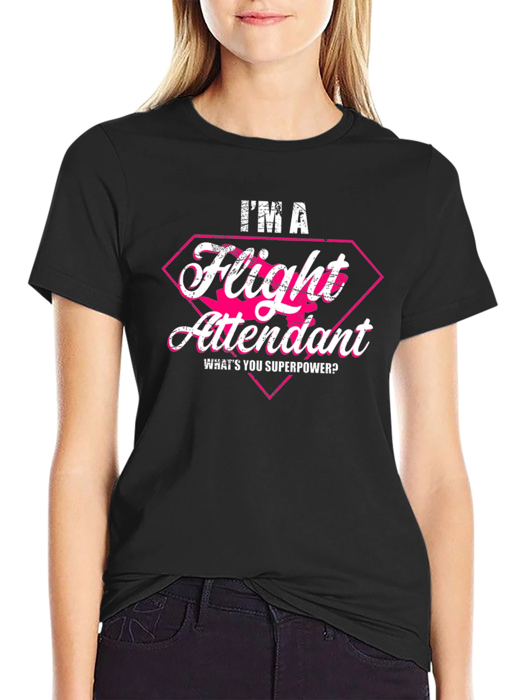 Flight Attendant Superpower T-Shirt