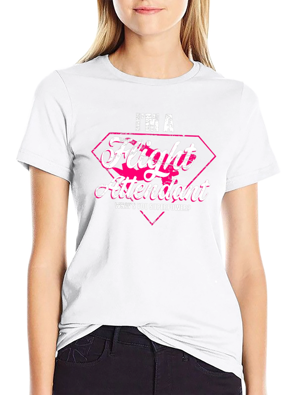 Flight Attendant Superpower T-Shirt