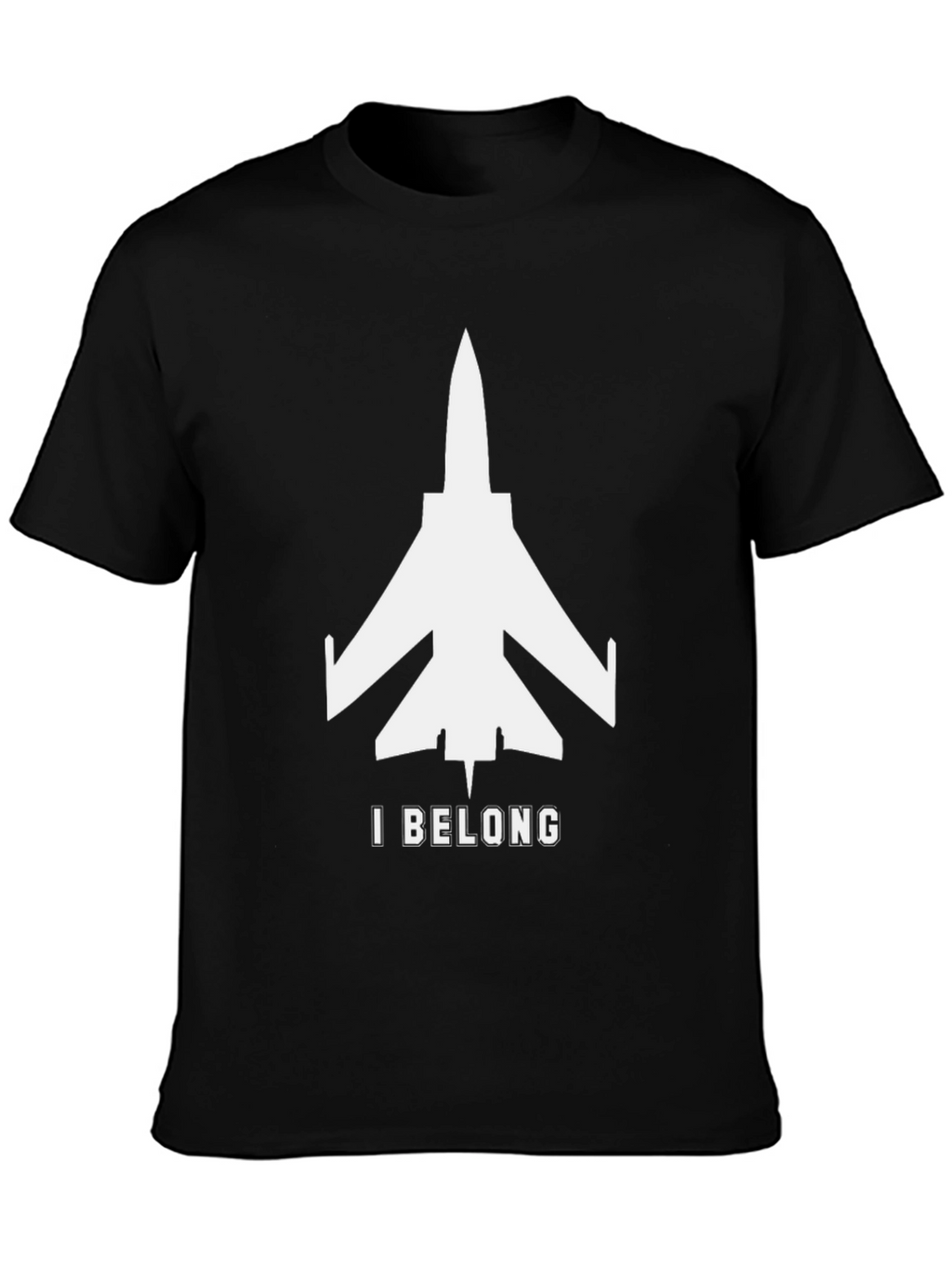 I Belong Jet Black T-Shirt