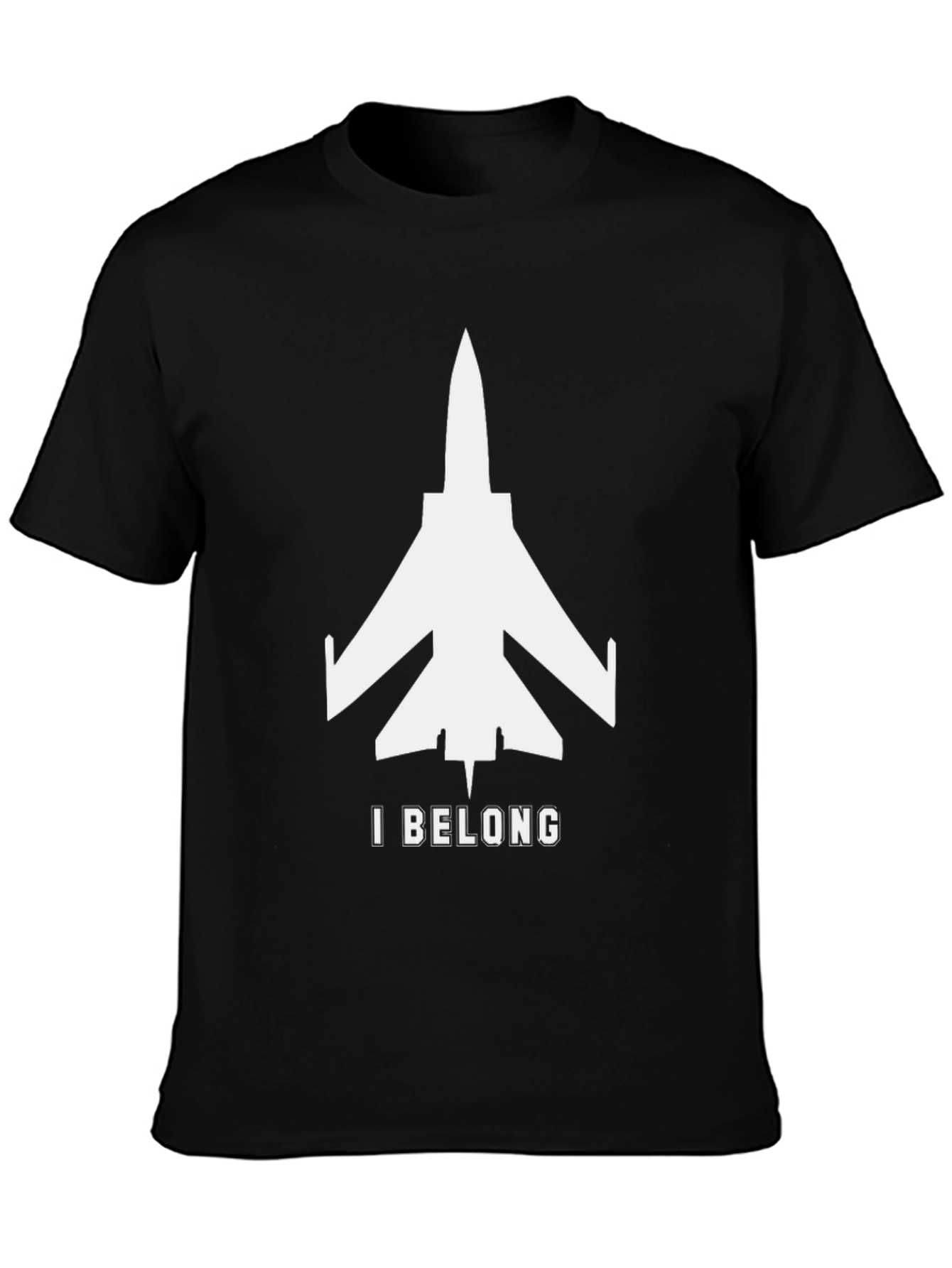 I Belong Jet Black T-Shirt