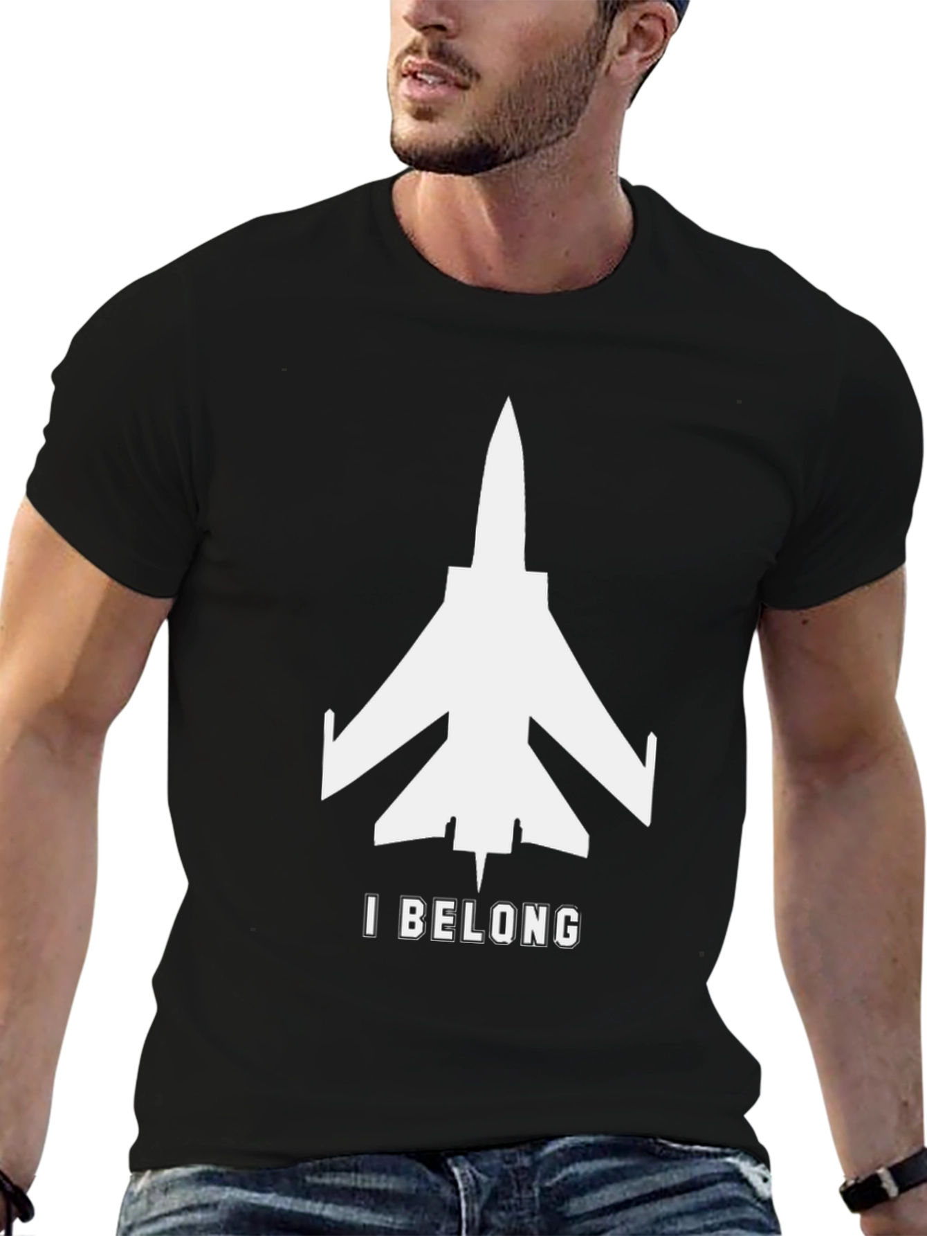 I Belong Jet Black T-Shirt