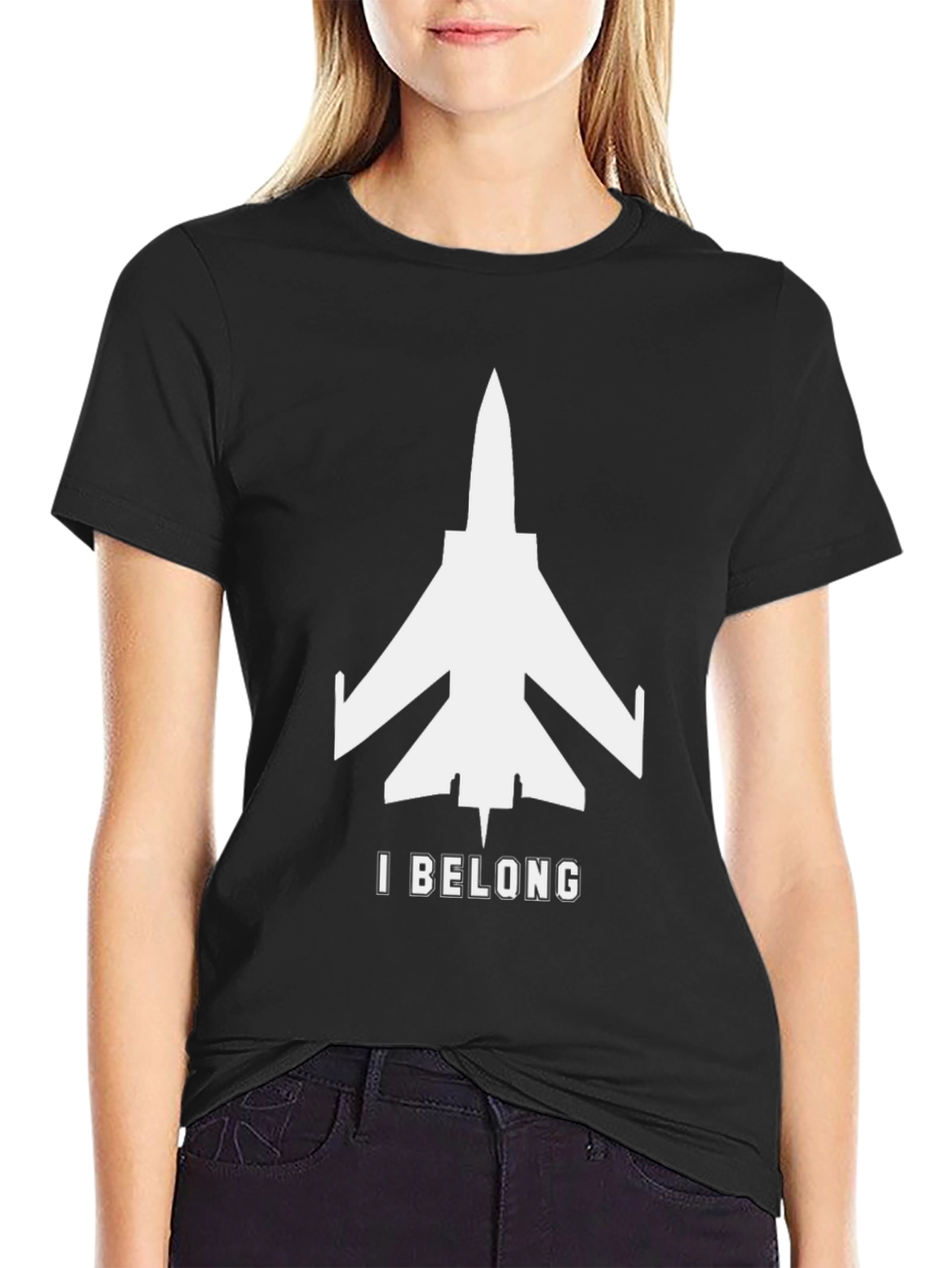 I Belong Jet Black T-Shirt