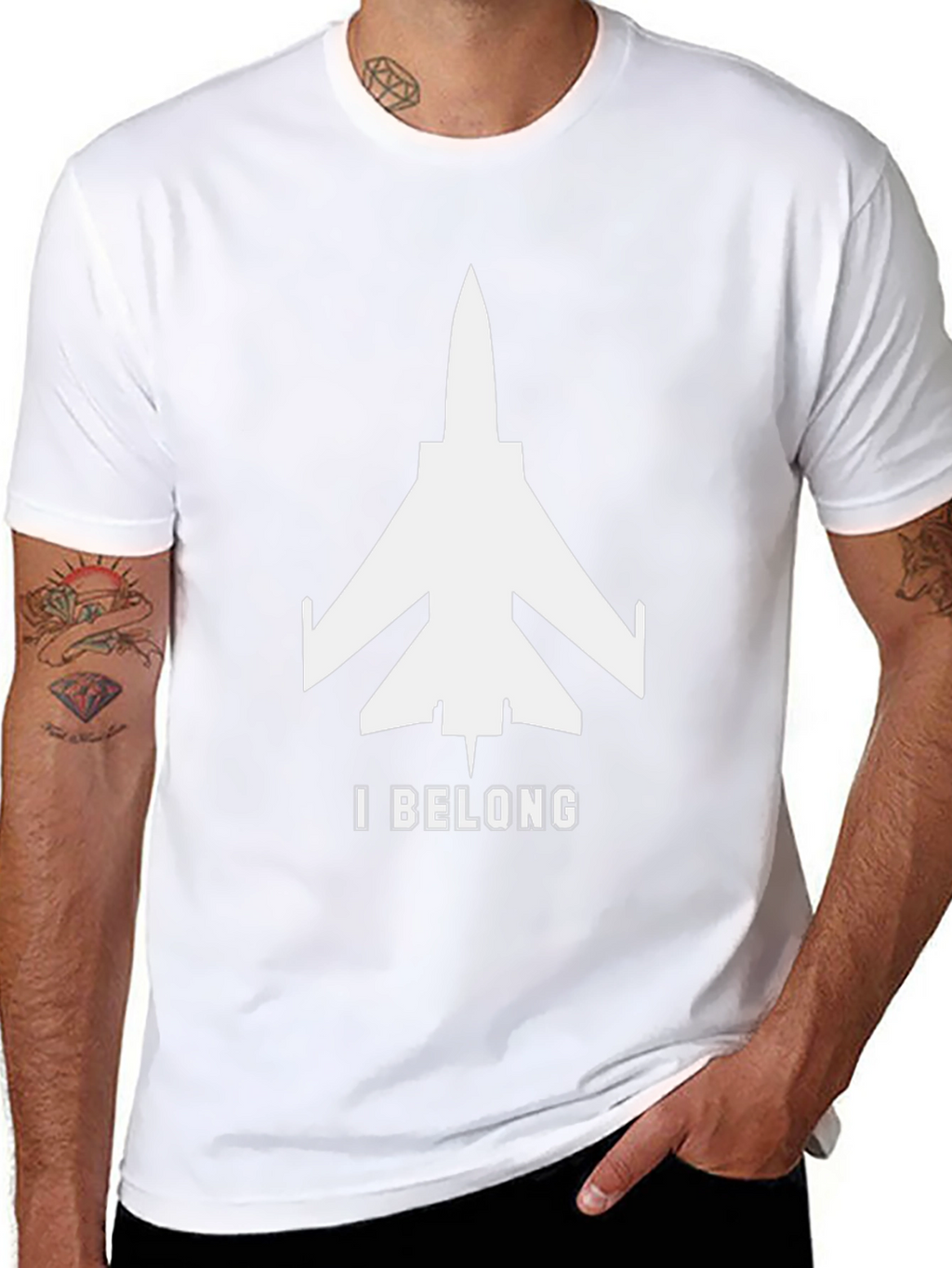 I Belong Jet Black T-Shirt