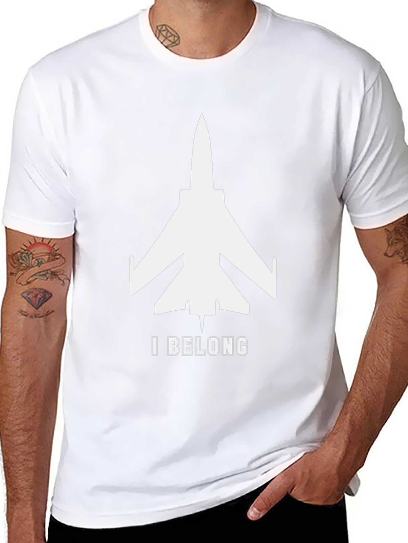 I Belong Jet Black T-Shirt