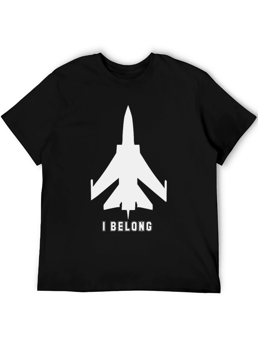 I Belong Jet Black T-Shirt