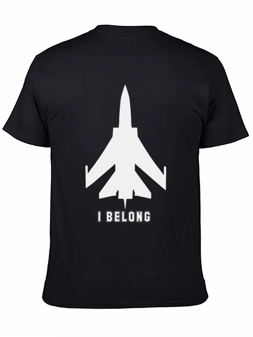 I Belong Jet Black T-Shirt