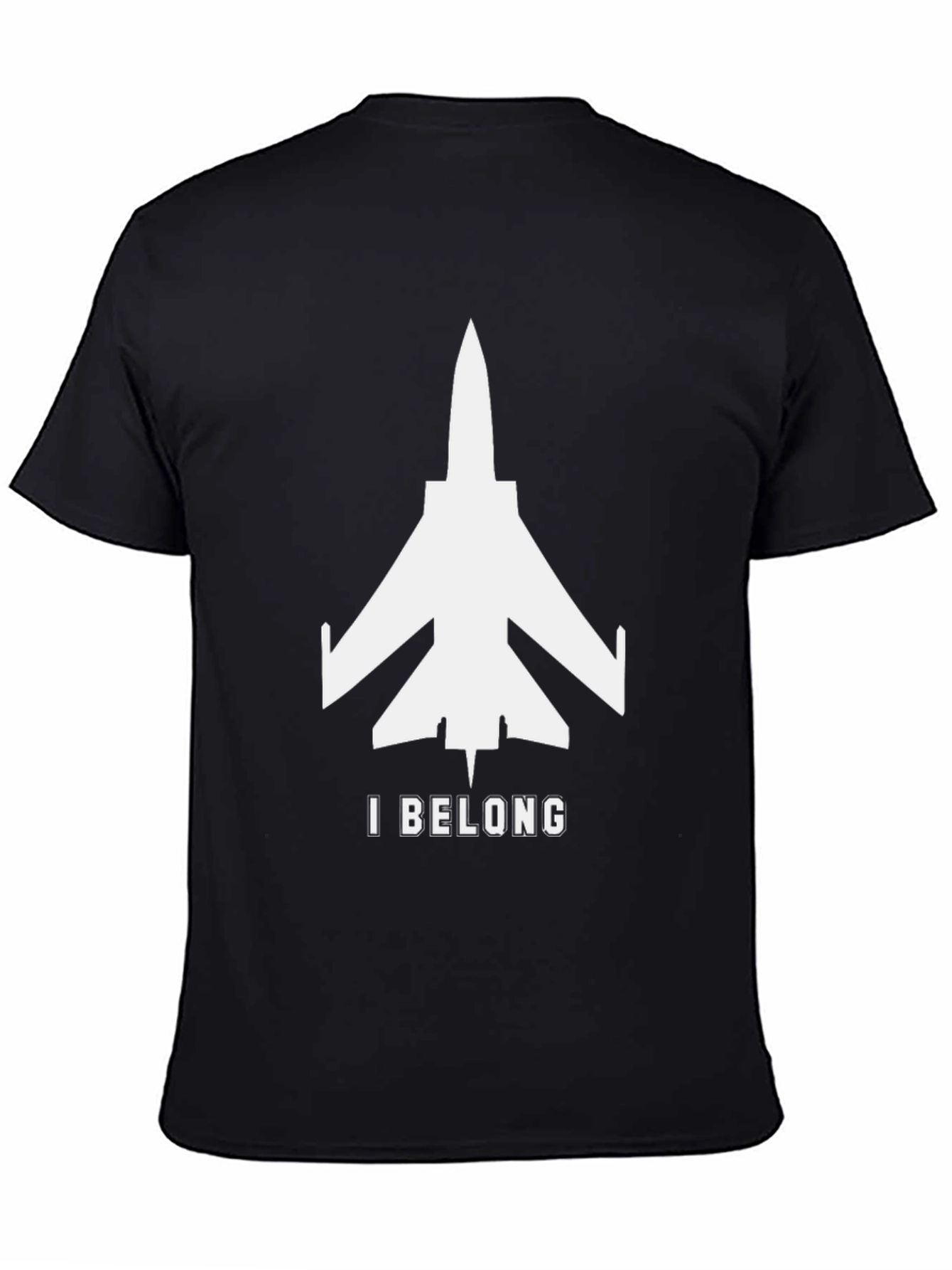 I Belong Jet Black T-Shirt