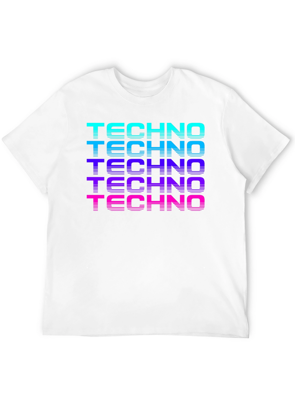 Retro Techno Graphic T-Shirt