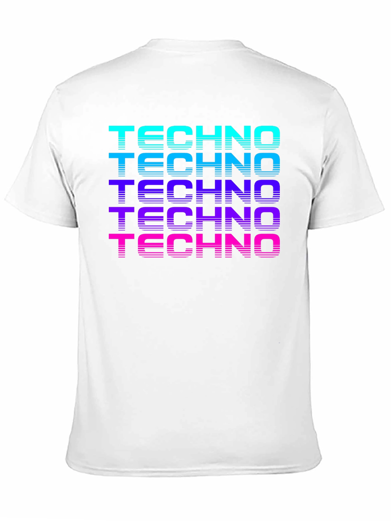 Retro Techno Graphic T-Shirt
