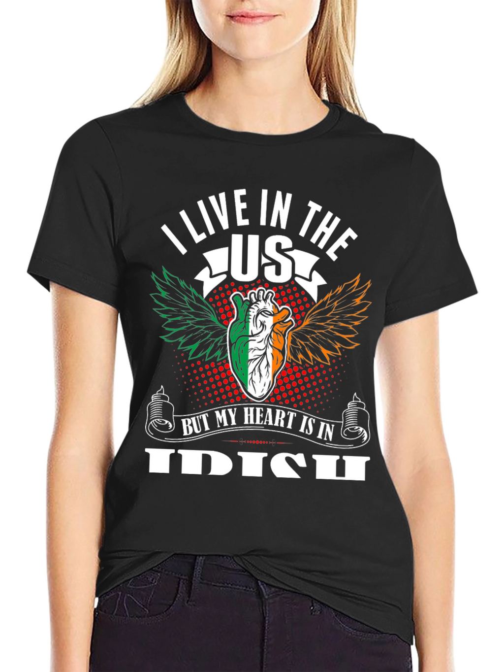 Irish Pride T-Shirt - My Heart is in Ireland