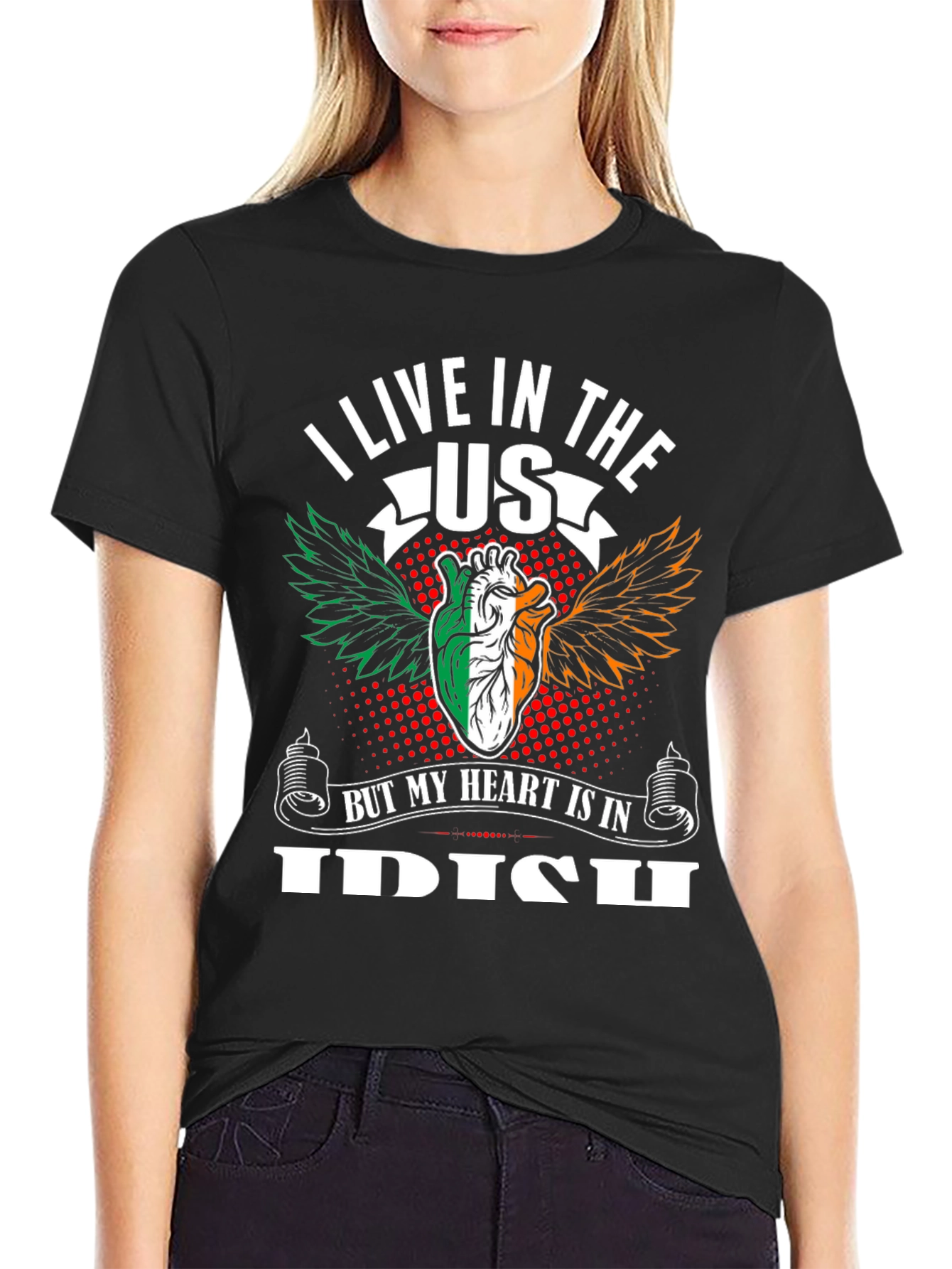 Irish Pride T-Shirt - My Heart is in Ireland
