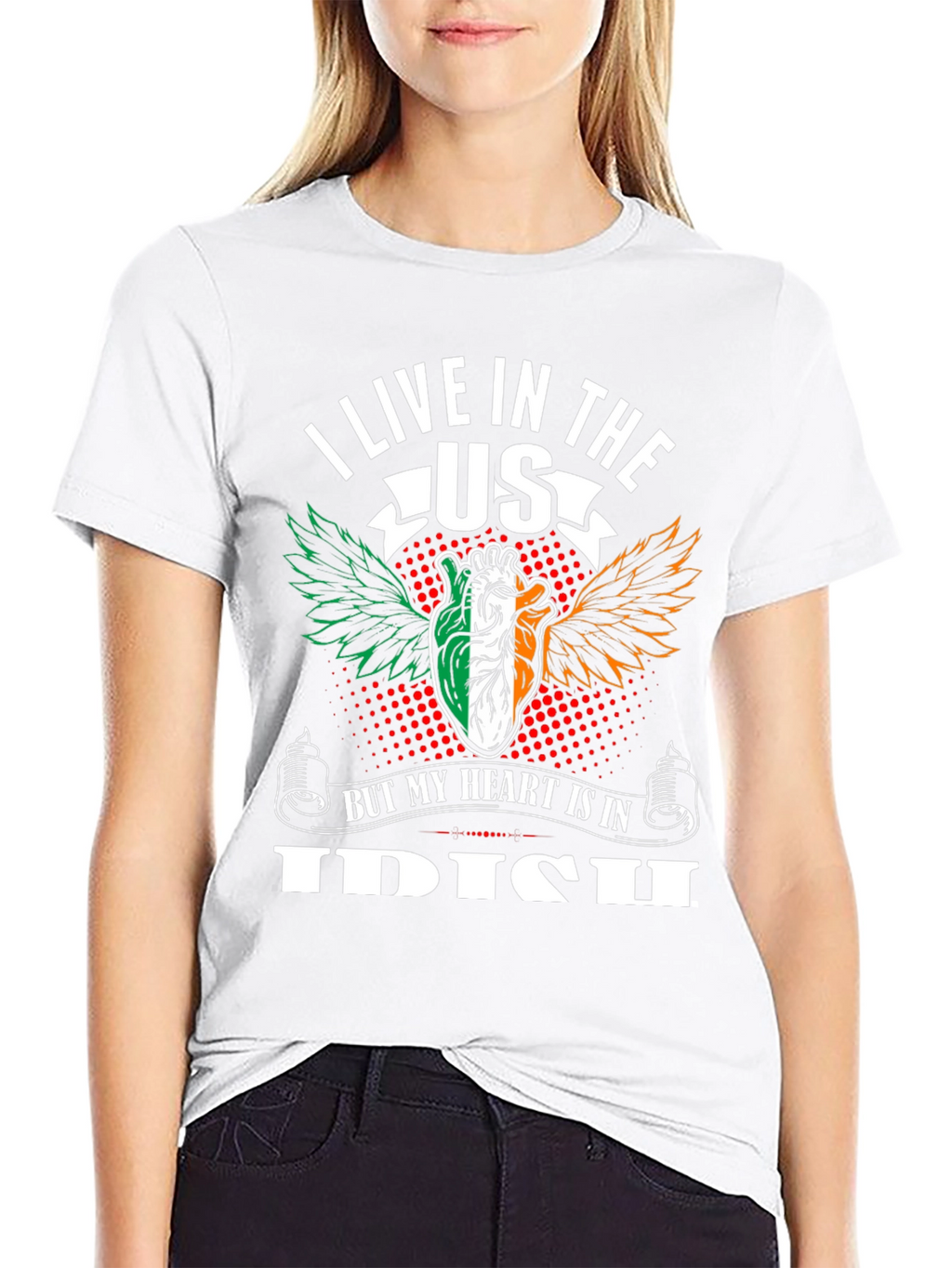 Irish Pride T-Shirt - My Heart is in Ireland