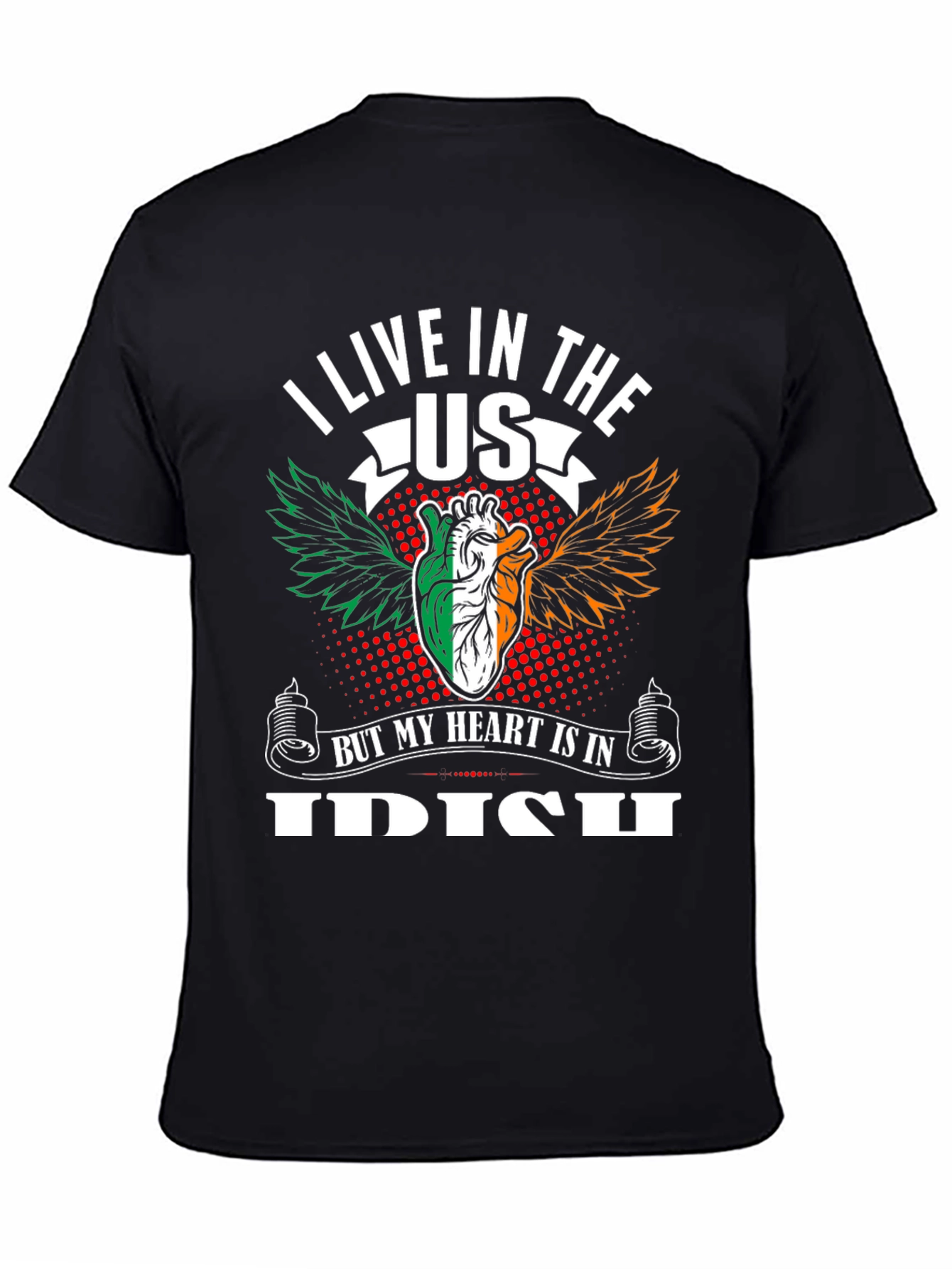 Irish Pride T-Shirt - My Heart is in Ireland