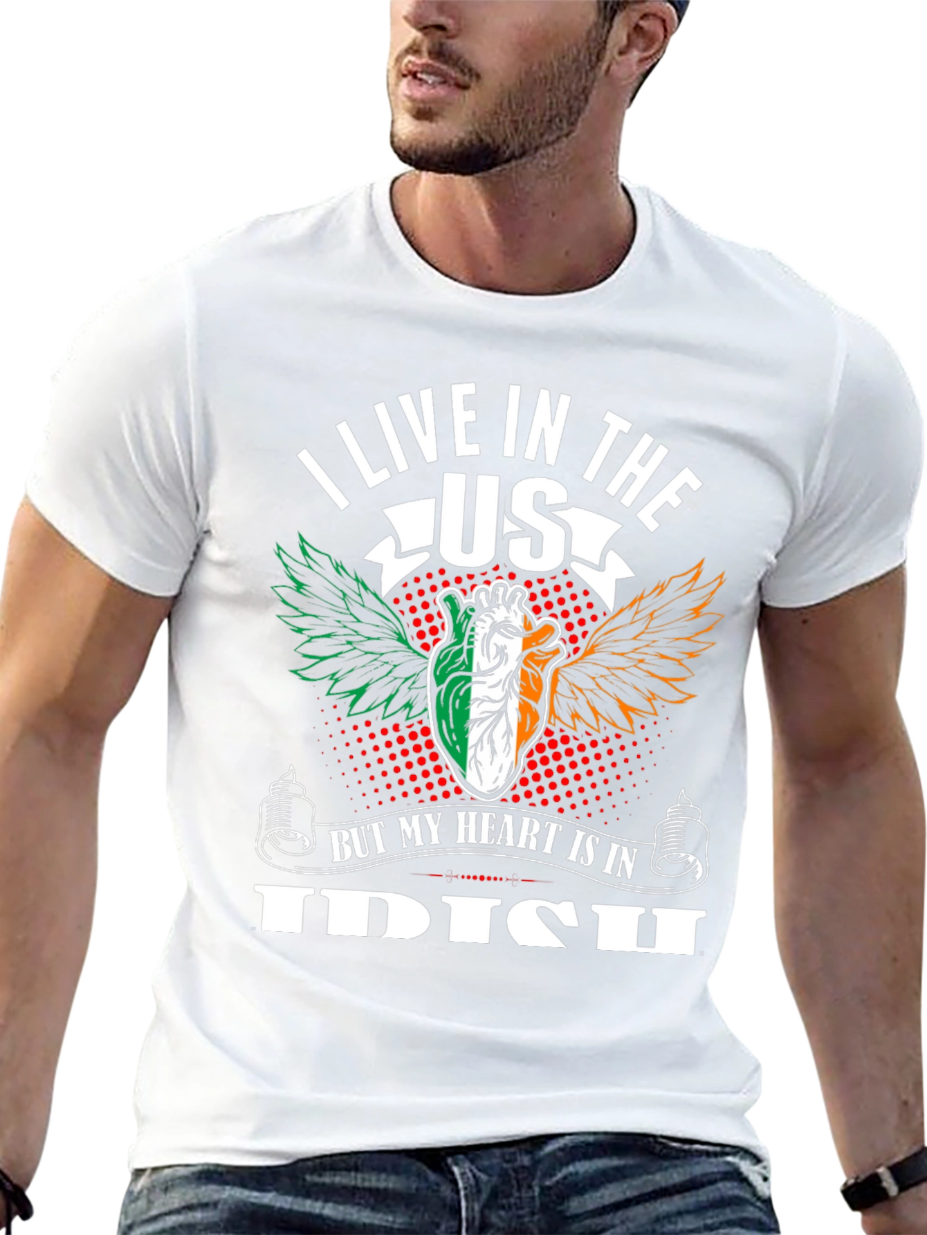 Irish Pride T-Shirt - My Heart is in Ireland
