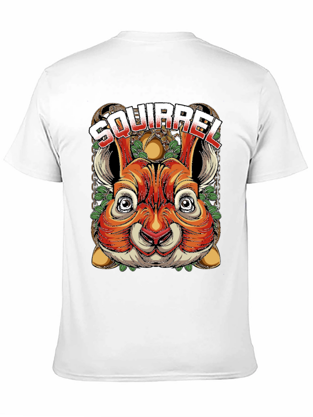 Squirrel Graphic Tee - Unique Animal Design