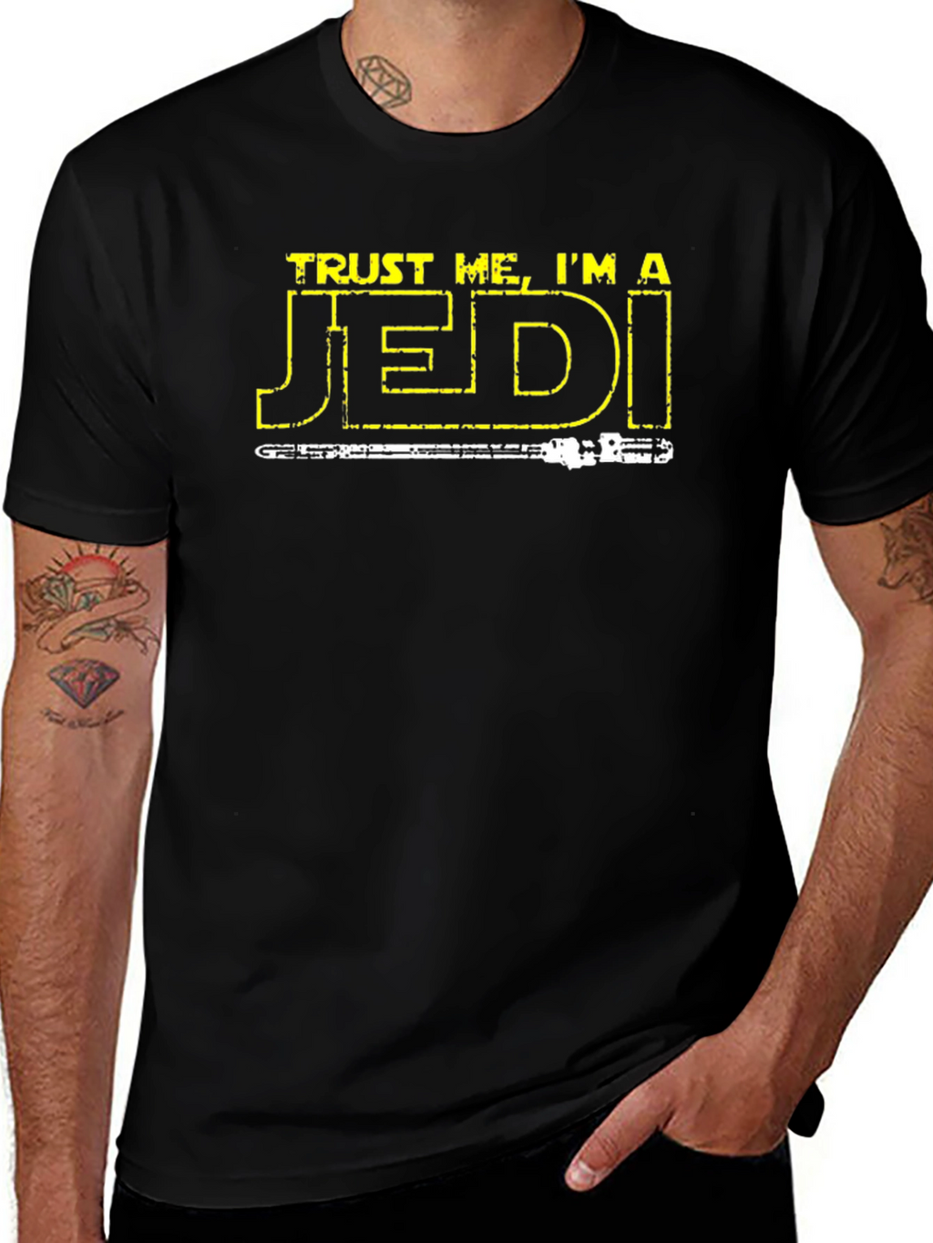 Trust Me Im a Jedi Graphic T-Shirt
