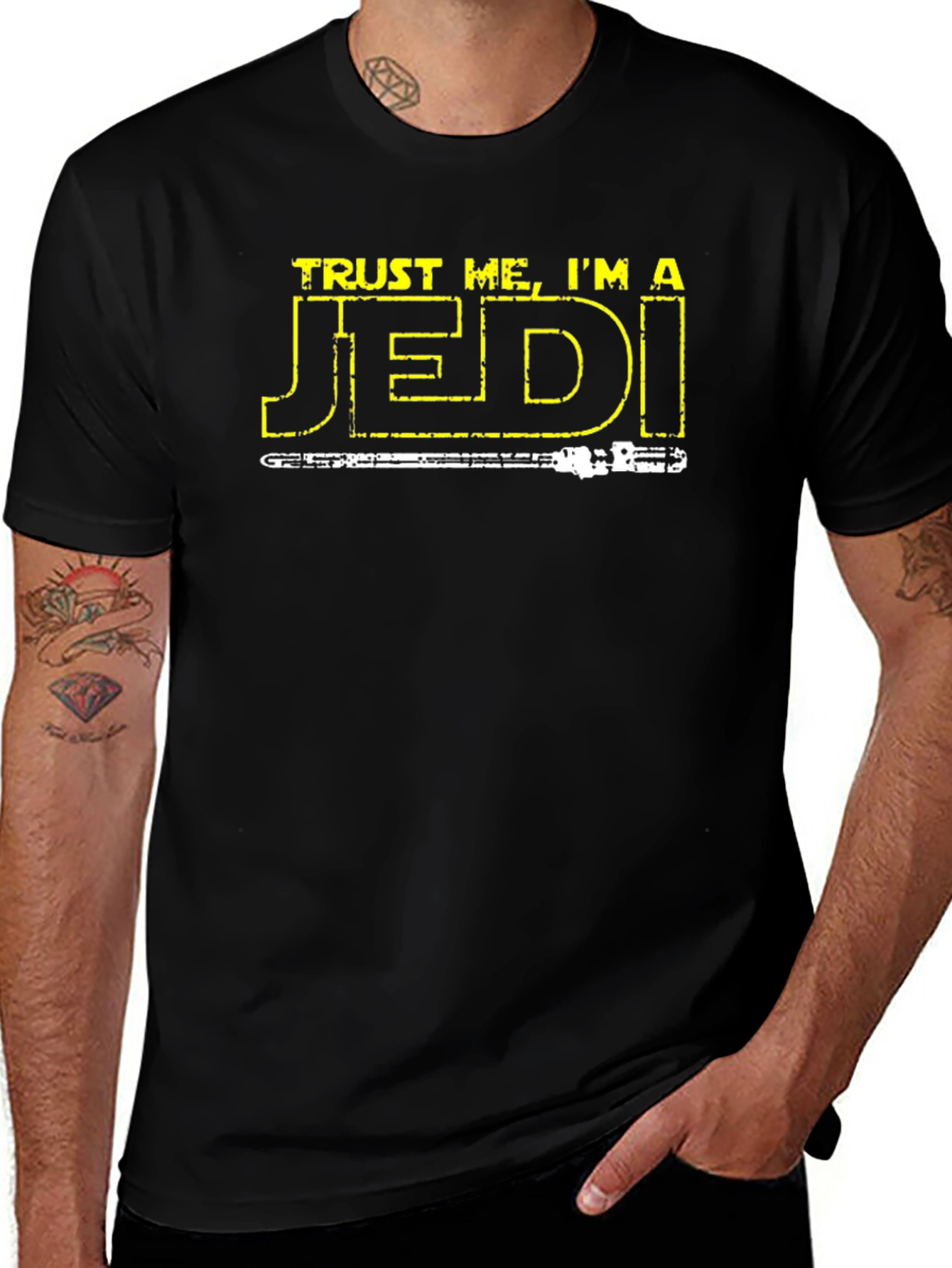 Trust Me Im a Jedi Graphic T-Shirt