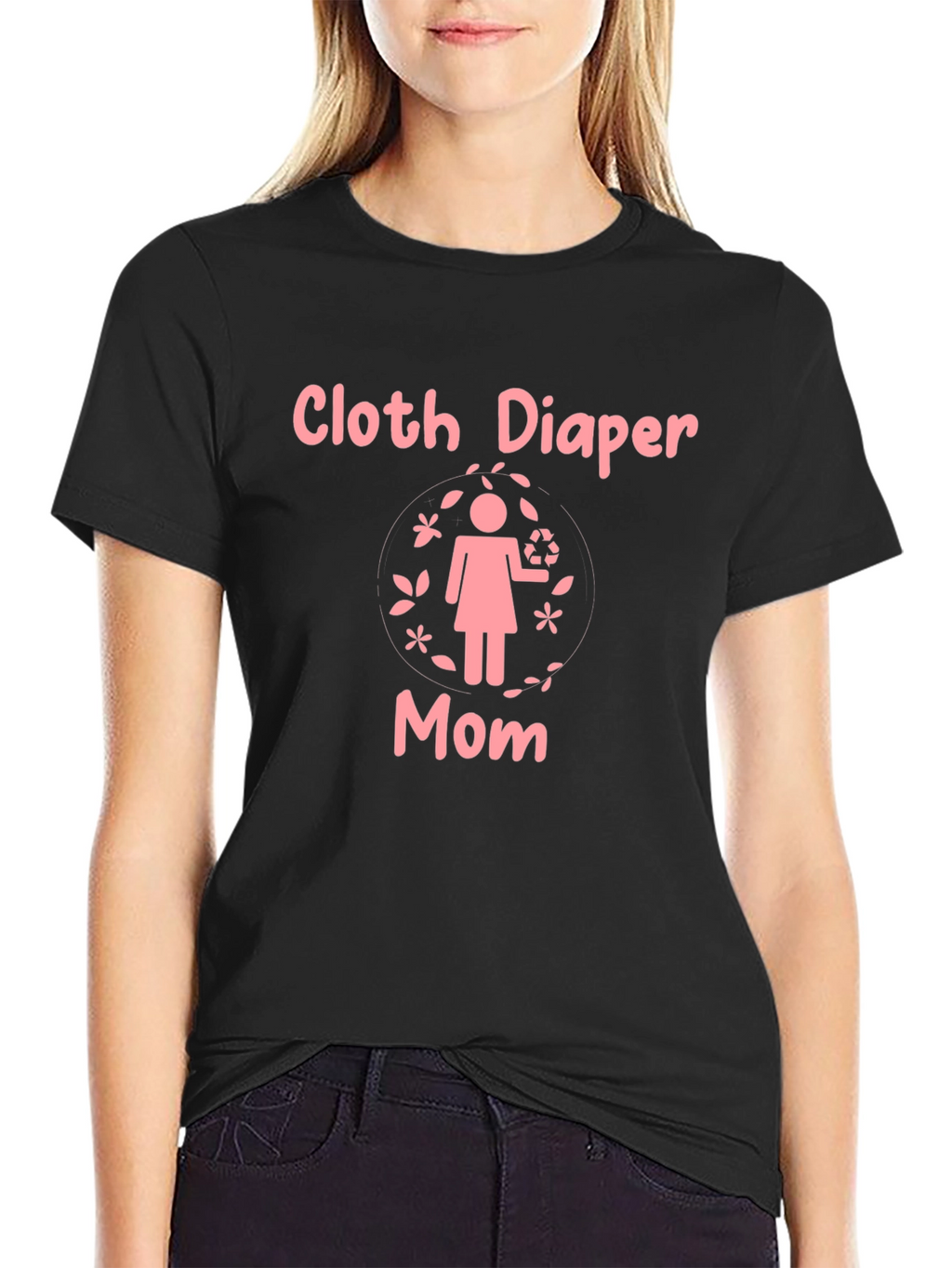 Cloth Diaper Mom Graphic Tee