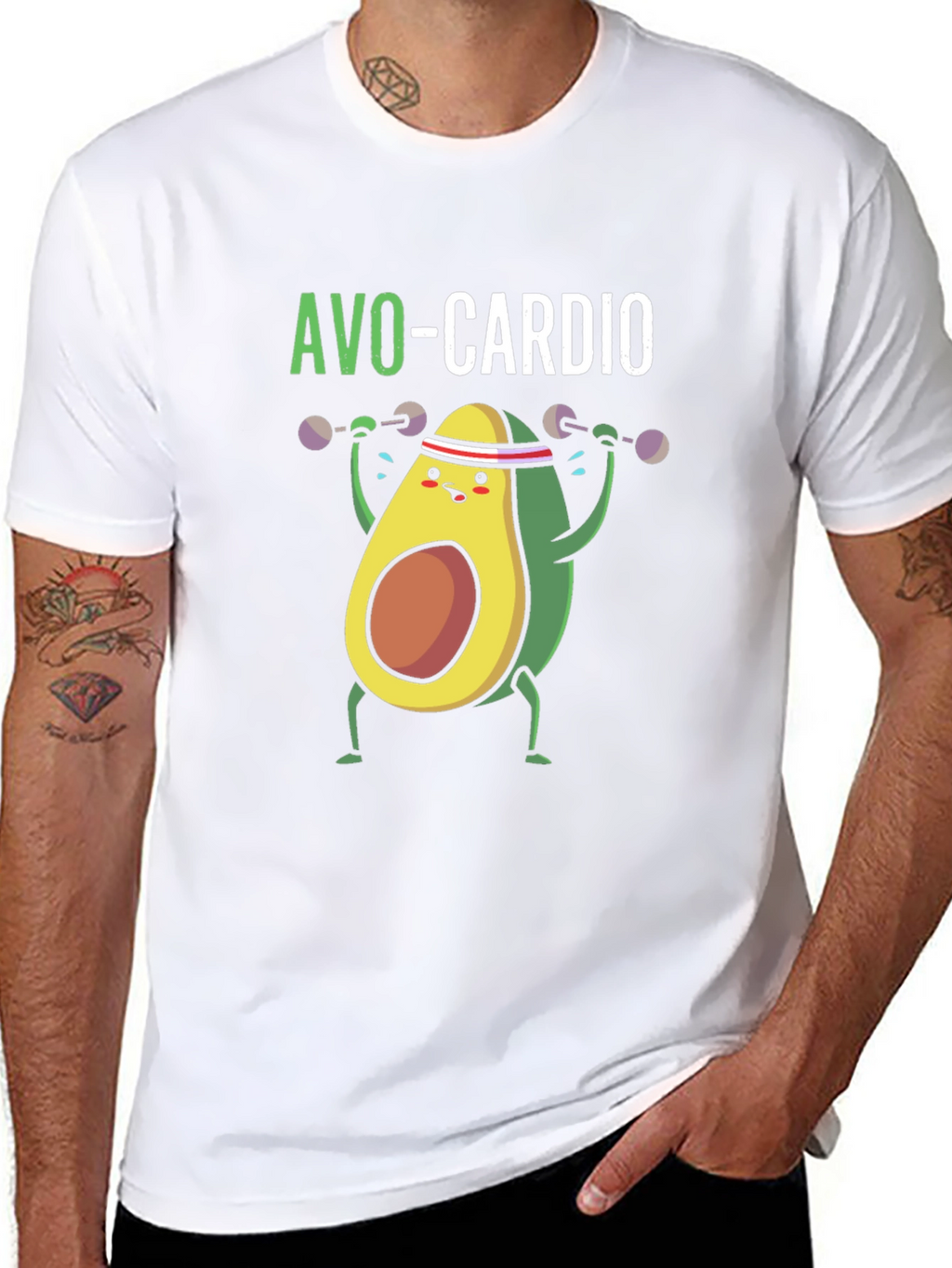 Avo-Cardio Black T-Shirt