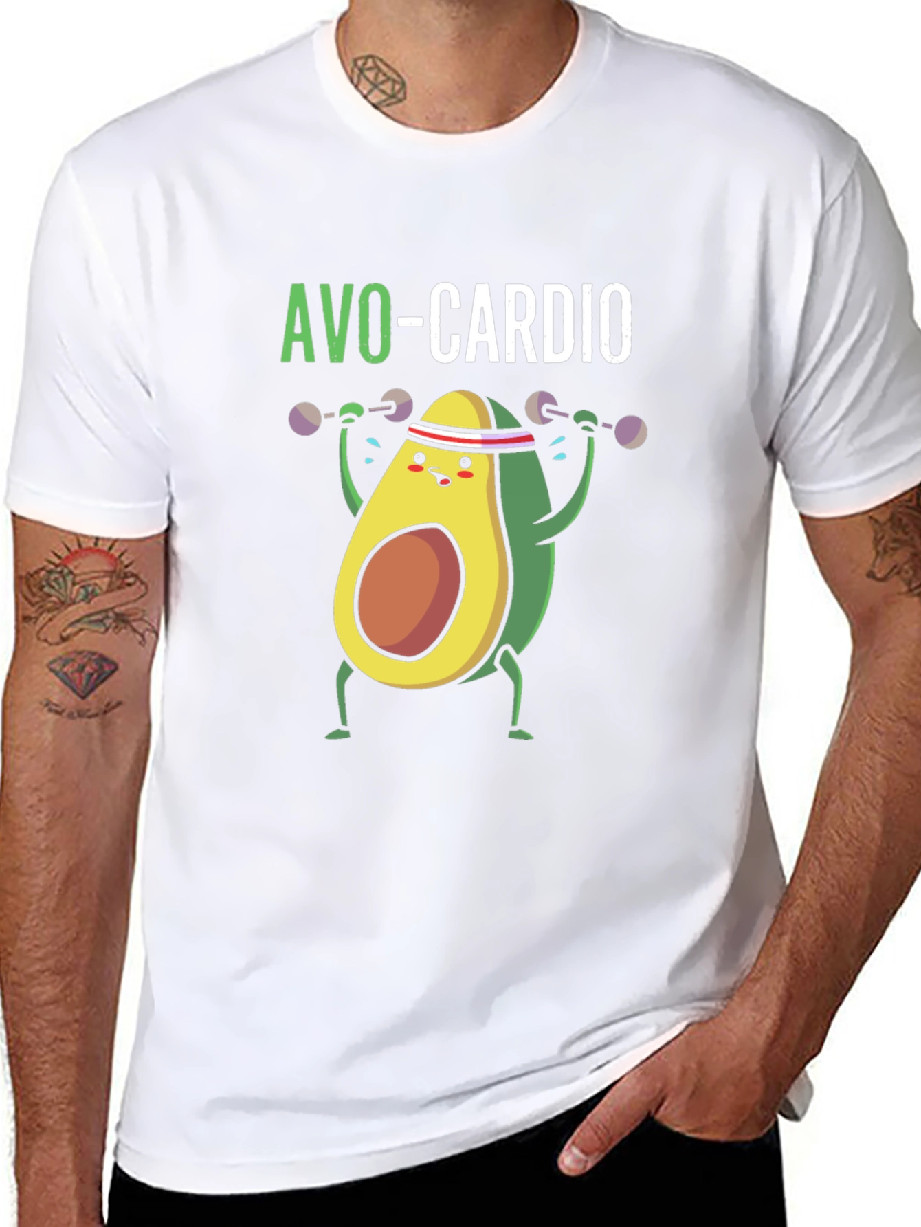 Avo-Cardio Black T-Shirt